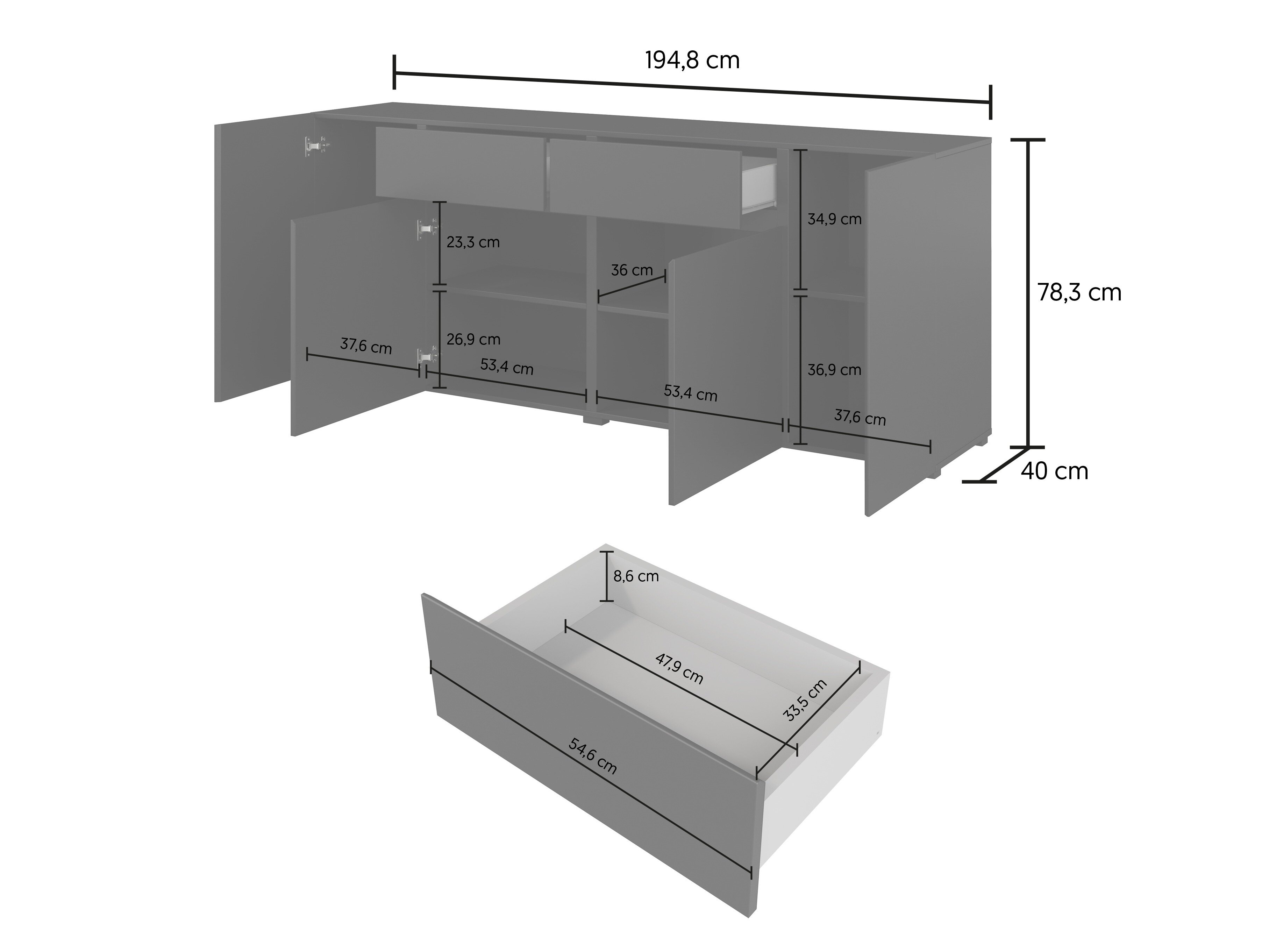 Kommode Elbleve 103 (Wotan eg)