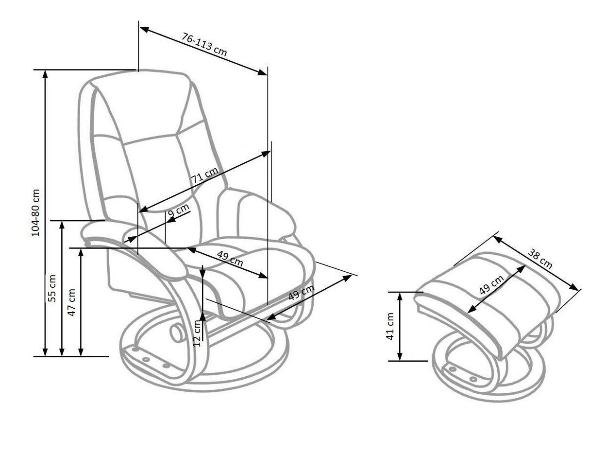 Lænestol Houston 573 (Beige)