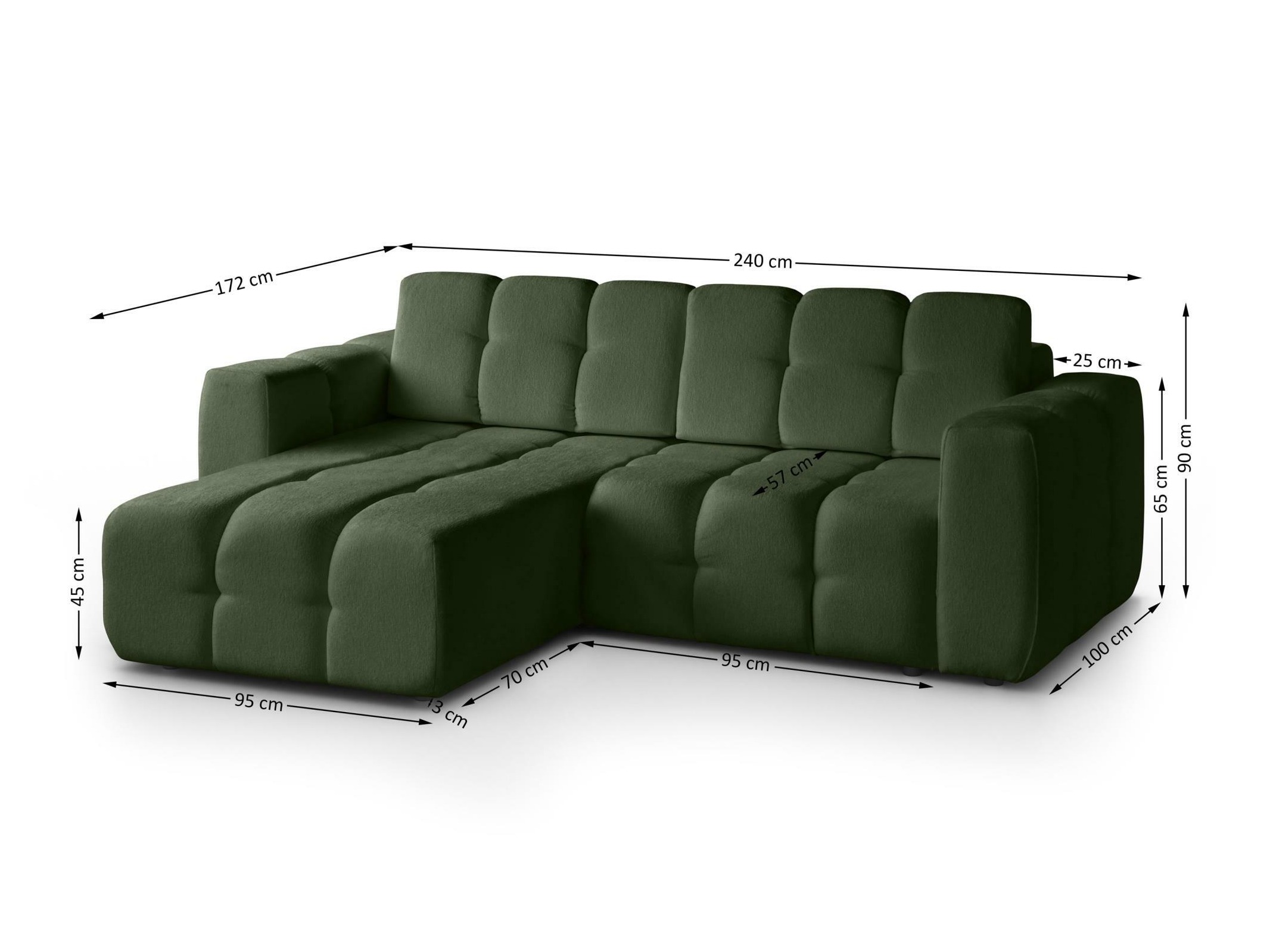 Hjørnesofa Margate 129 (Raven 78)