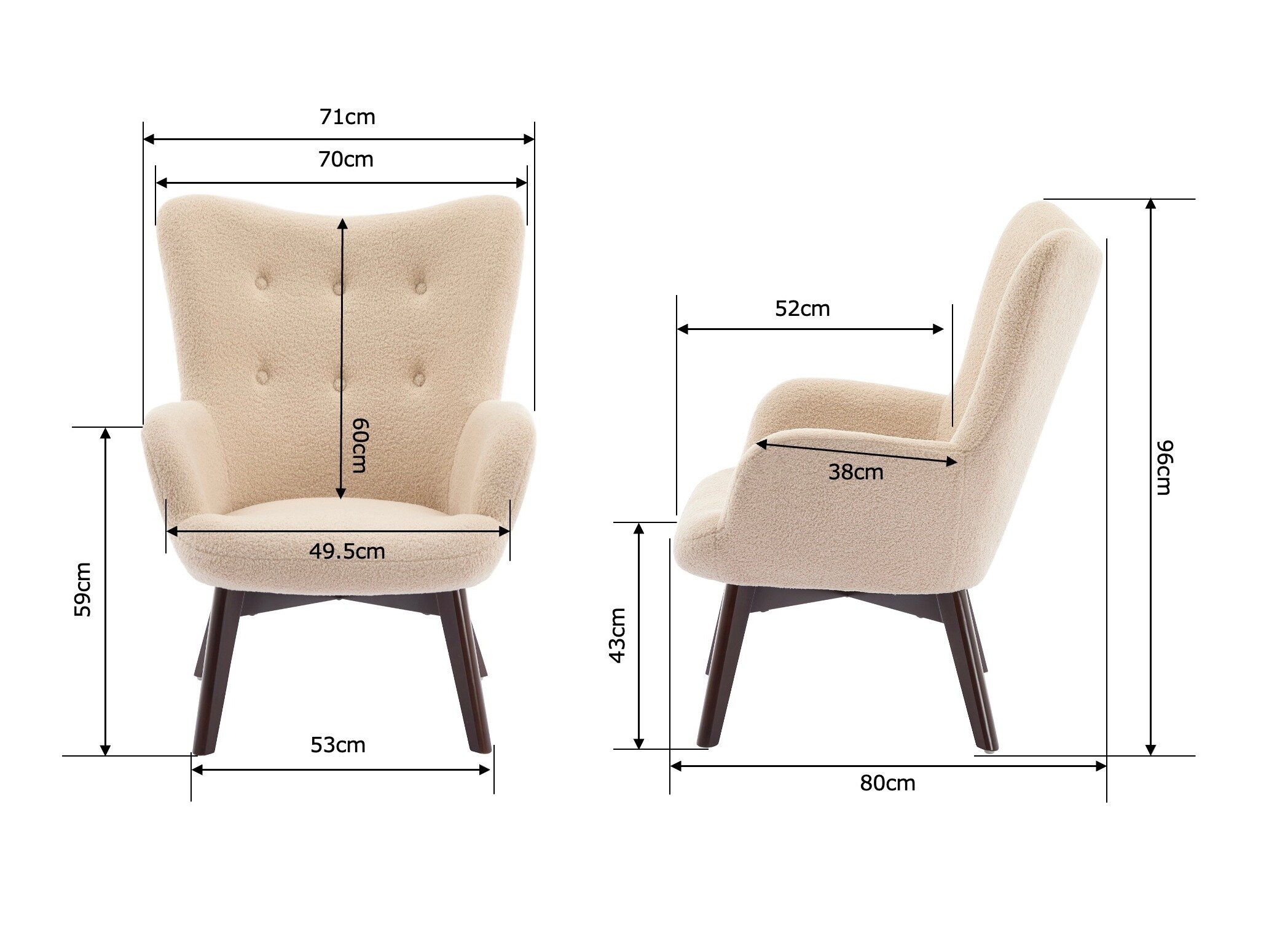 Lænestol Comfivo 476