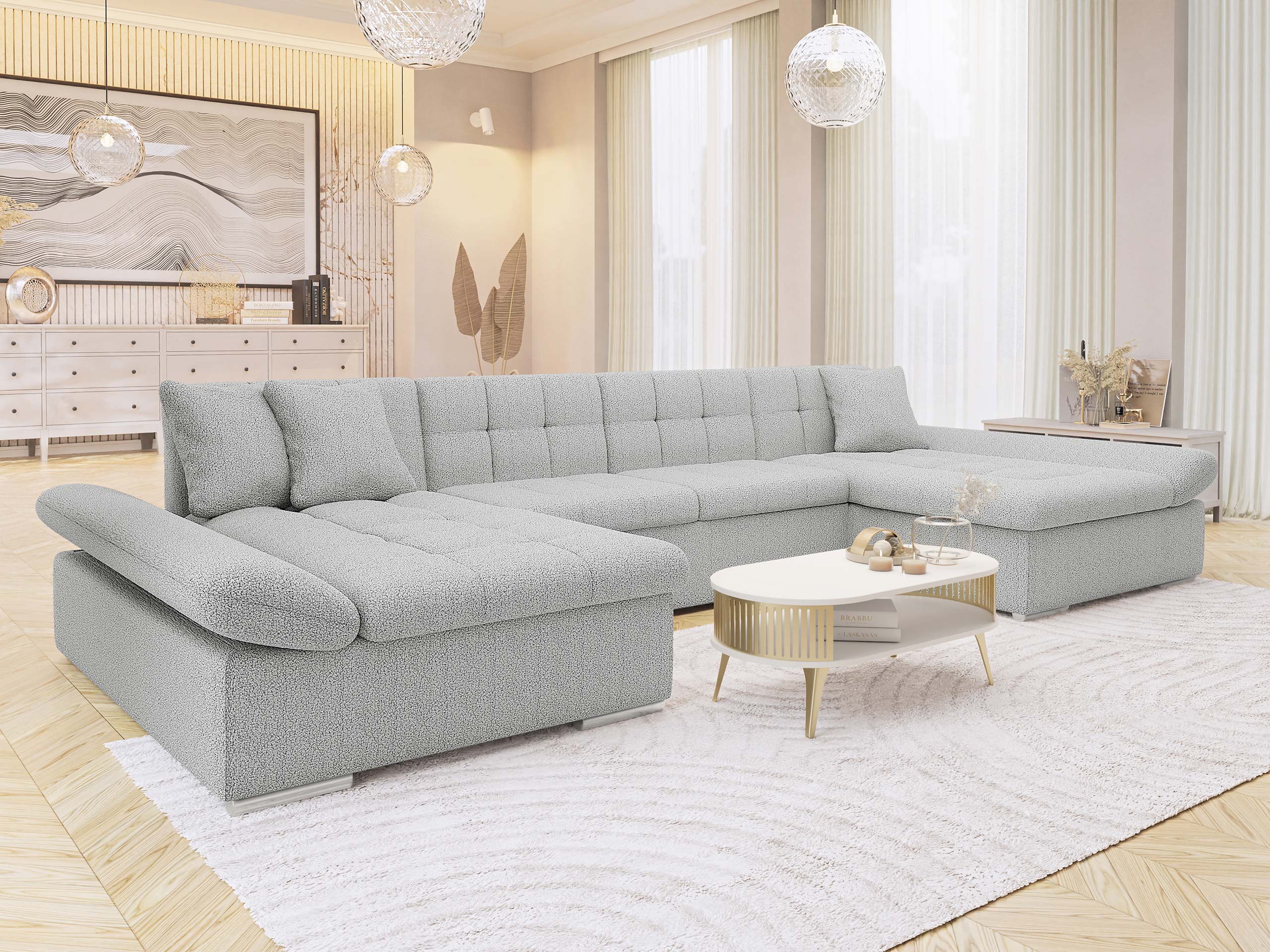 Hjørnesofa Comfivo Ficus II (Manza 83)