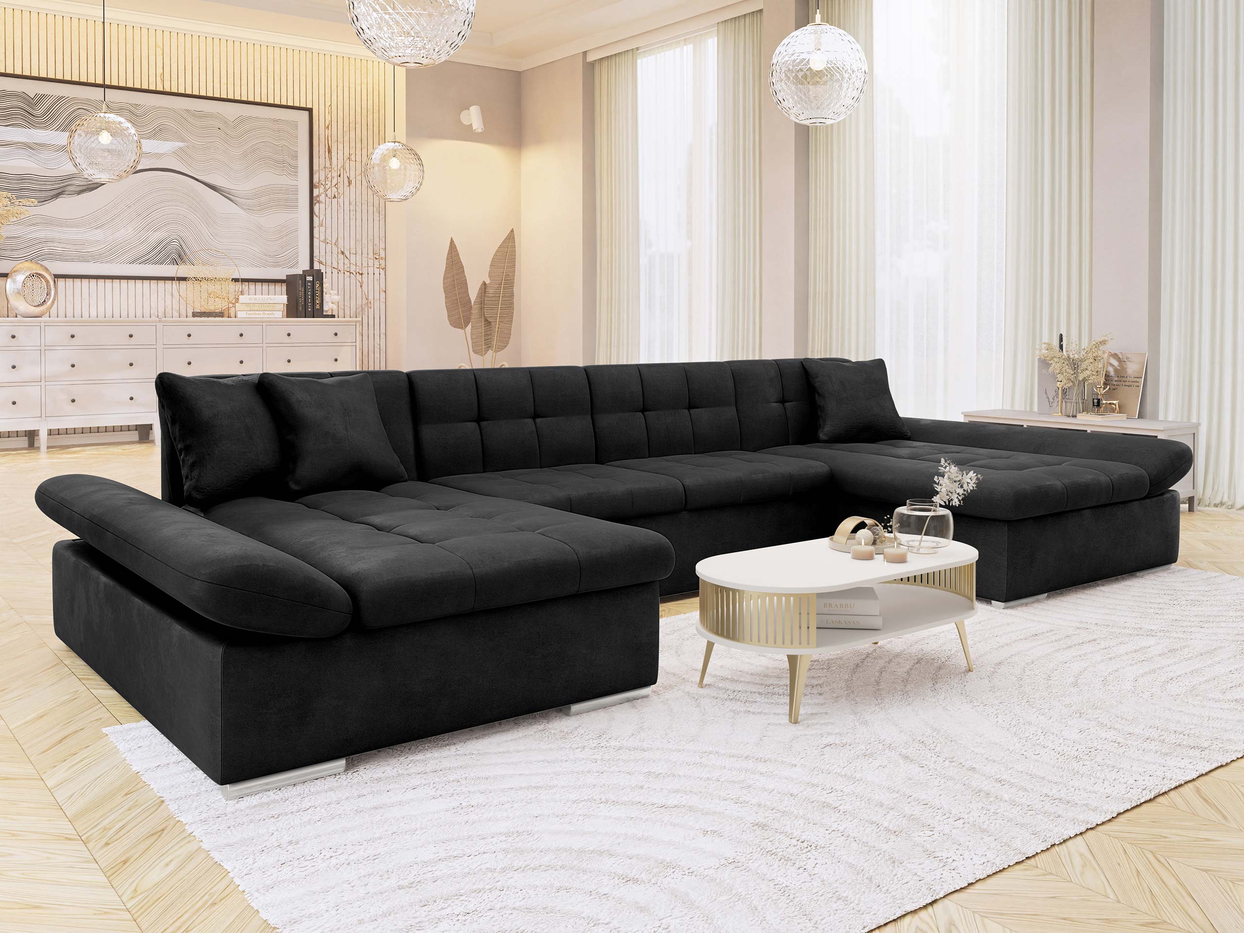 Hjørnesofa Comfivo Ficus II (Piano 17)