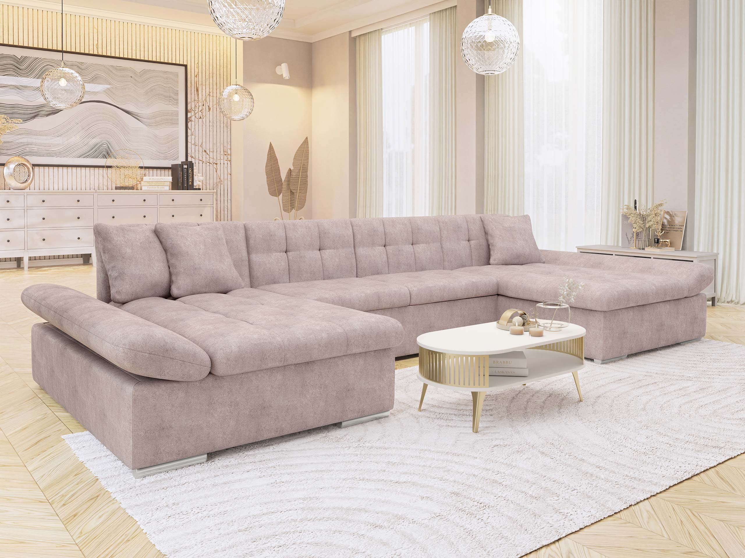 Hjørnesofa Comfivo Ficus II (Zoya 03)