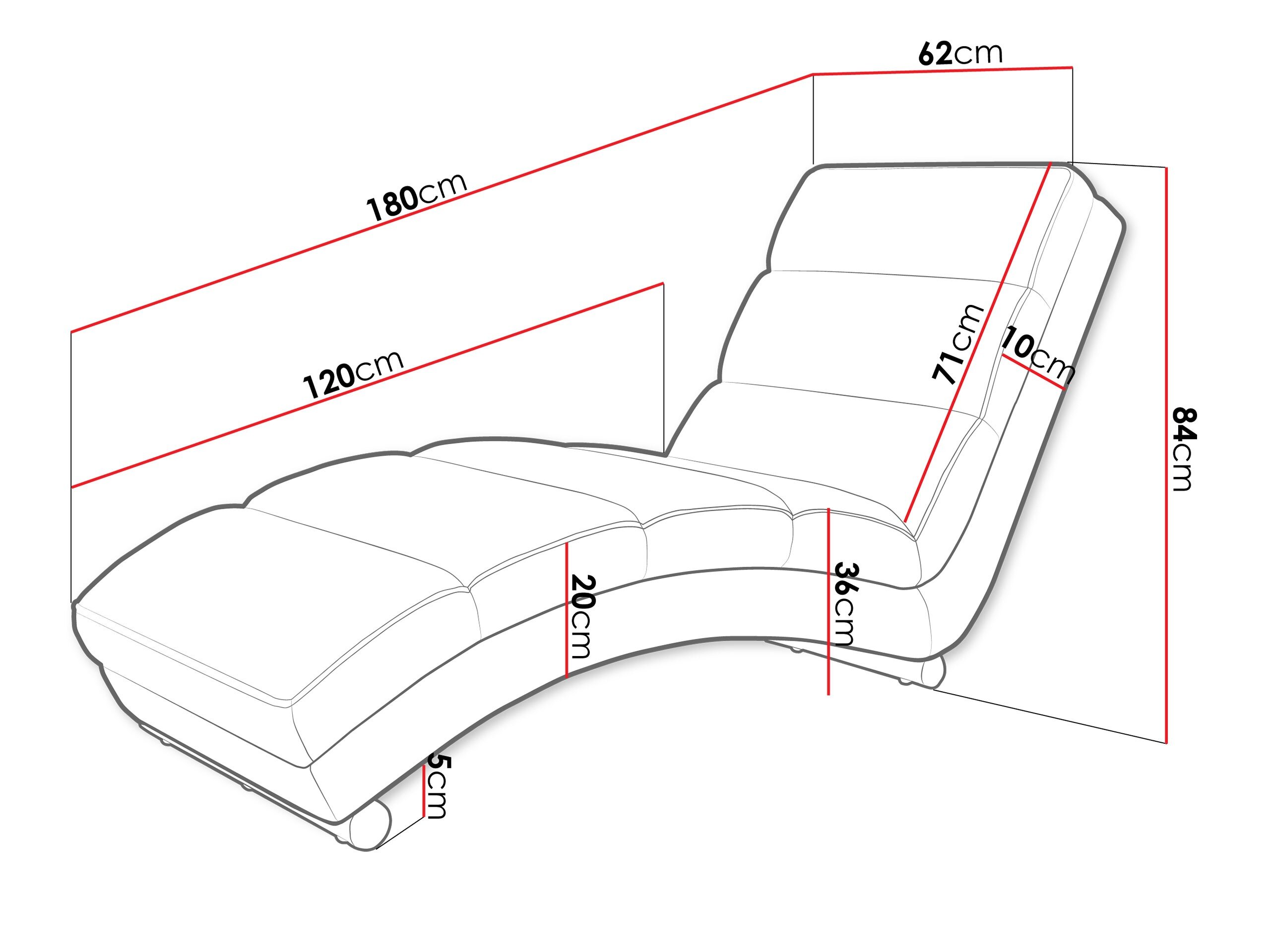 Chaiselong Comfivo 109 (Lux 03)