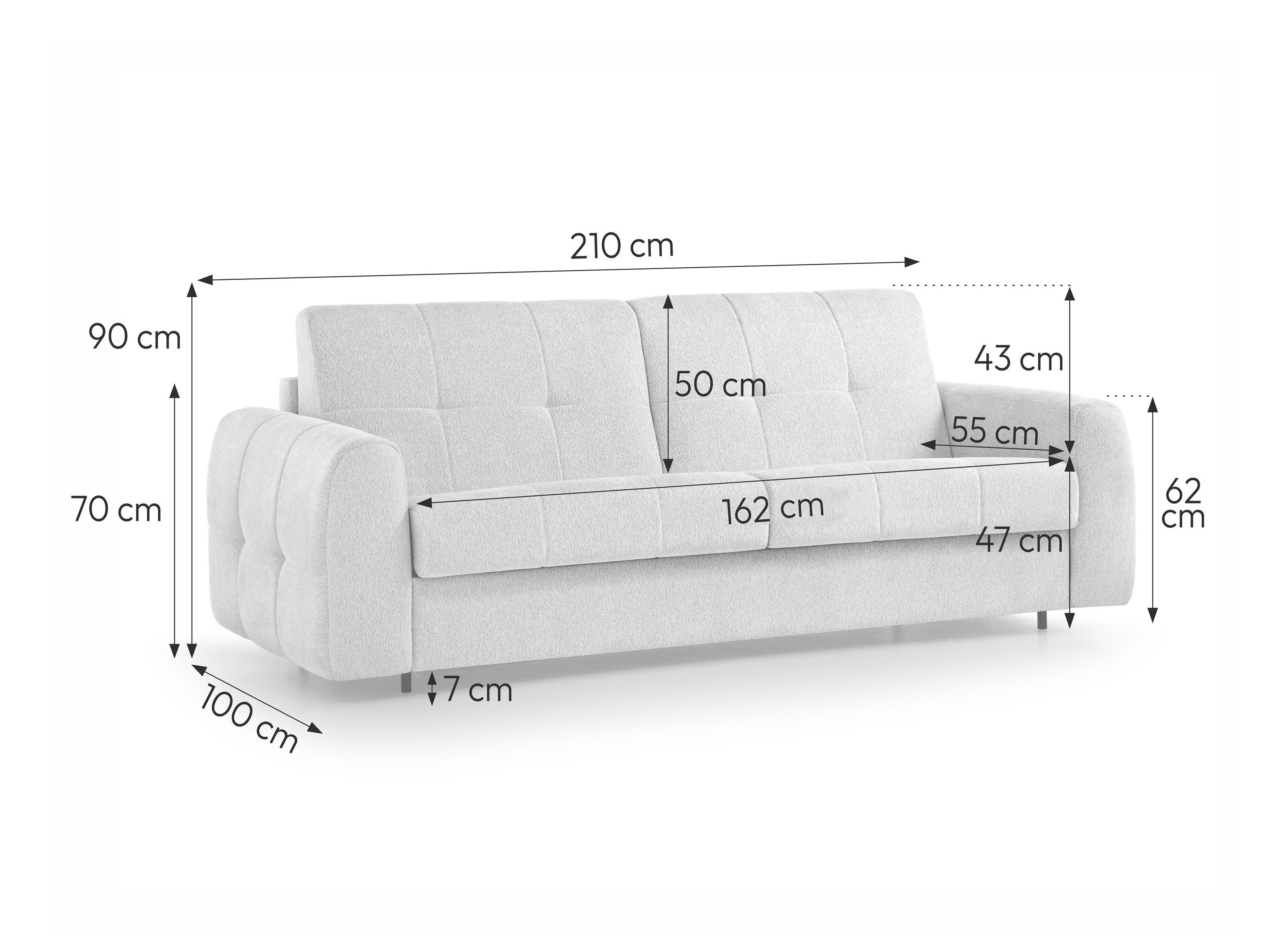 Sovesofa Margate 126 (Misterio 07)
