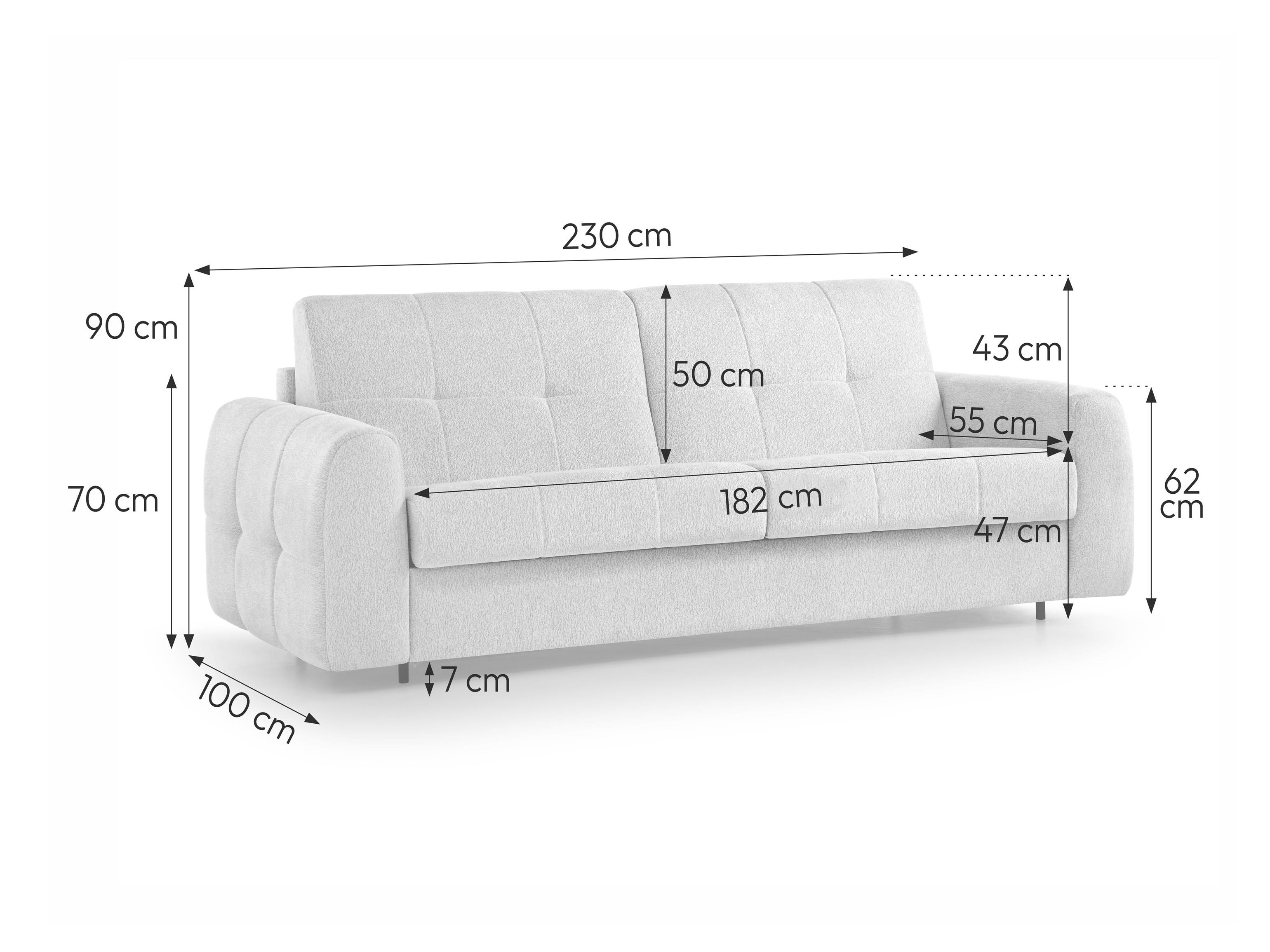 Sovesofa Margate 126 (Misterio 28)