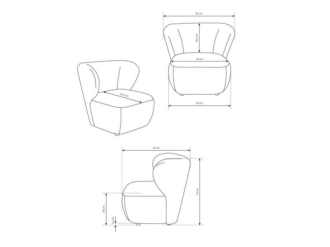 Lænestol Kingston 201