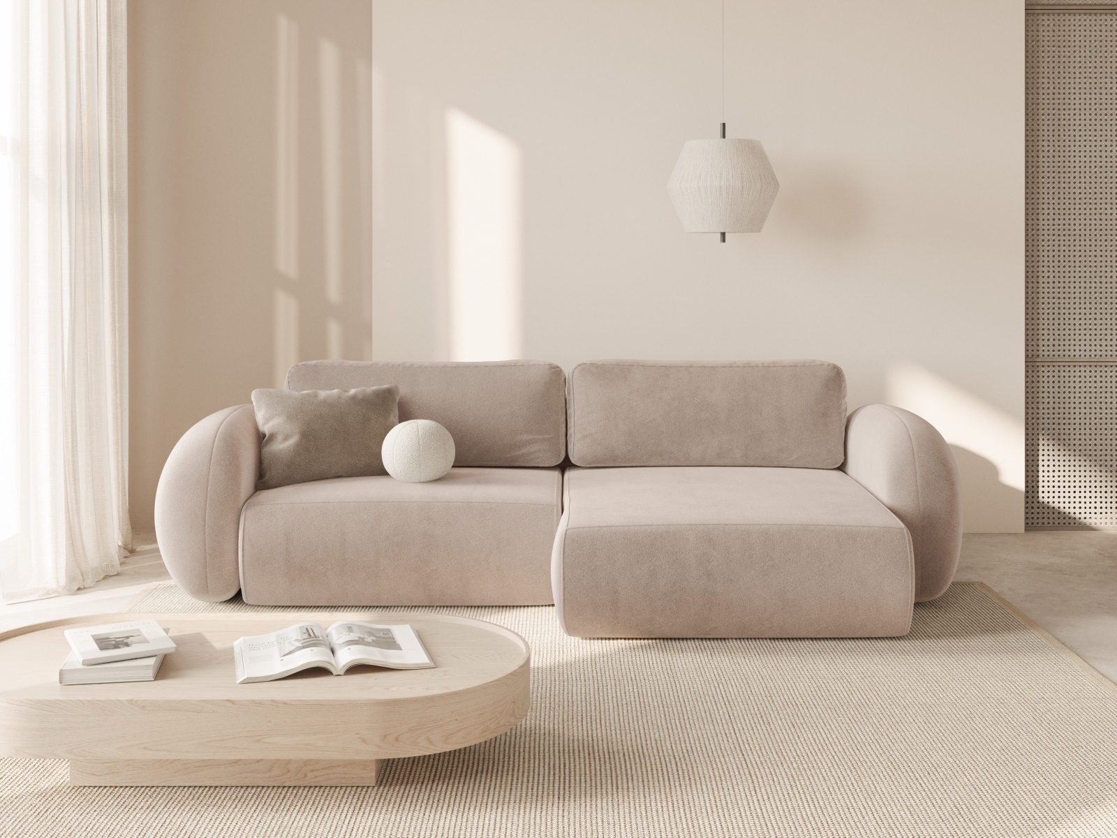 Hjørnesofa Franklin 207 (Magic Velvet 2282)