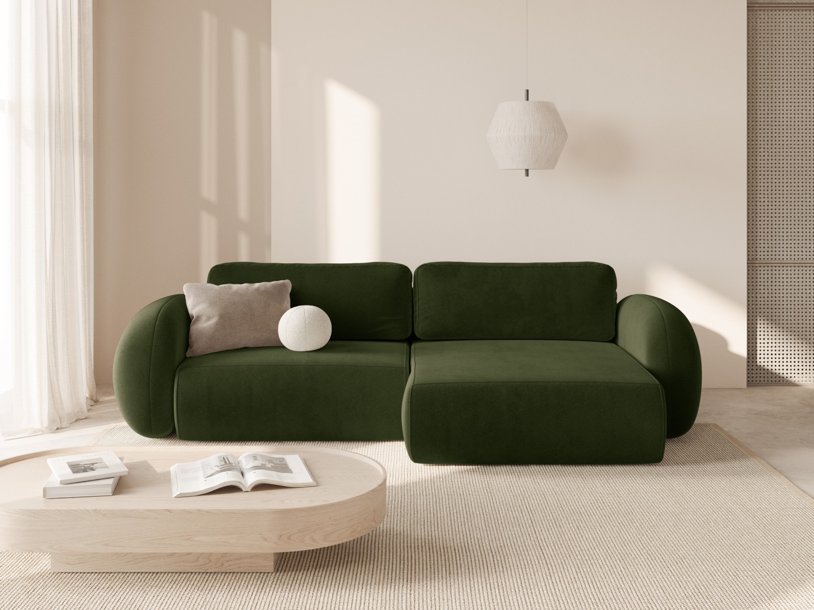 Hjørnesofa Franklin 207 (Magic Velvet 2295)