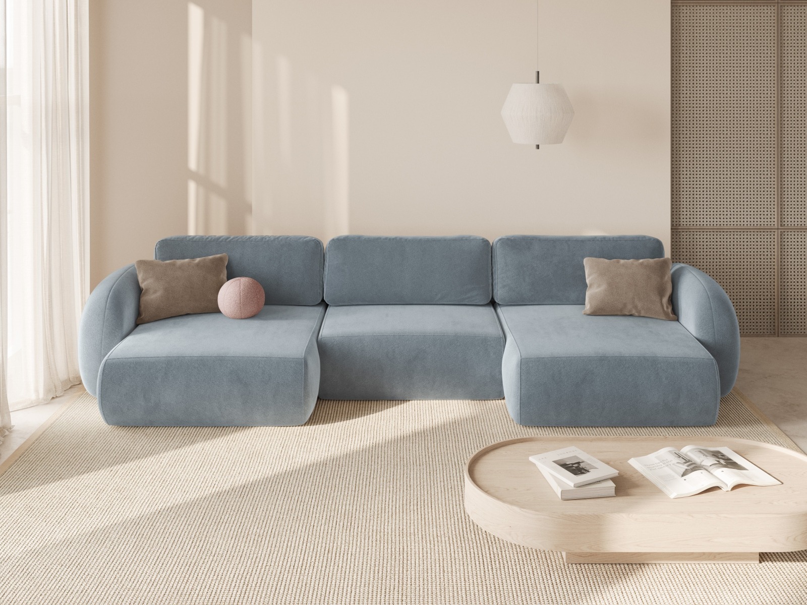Hjørnesofa Franklin 208 (Magic Velvet 2224)