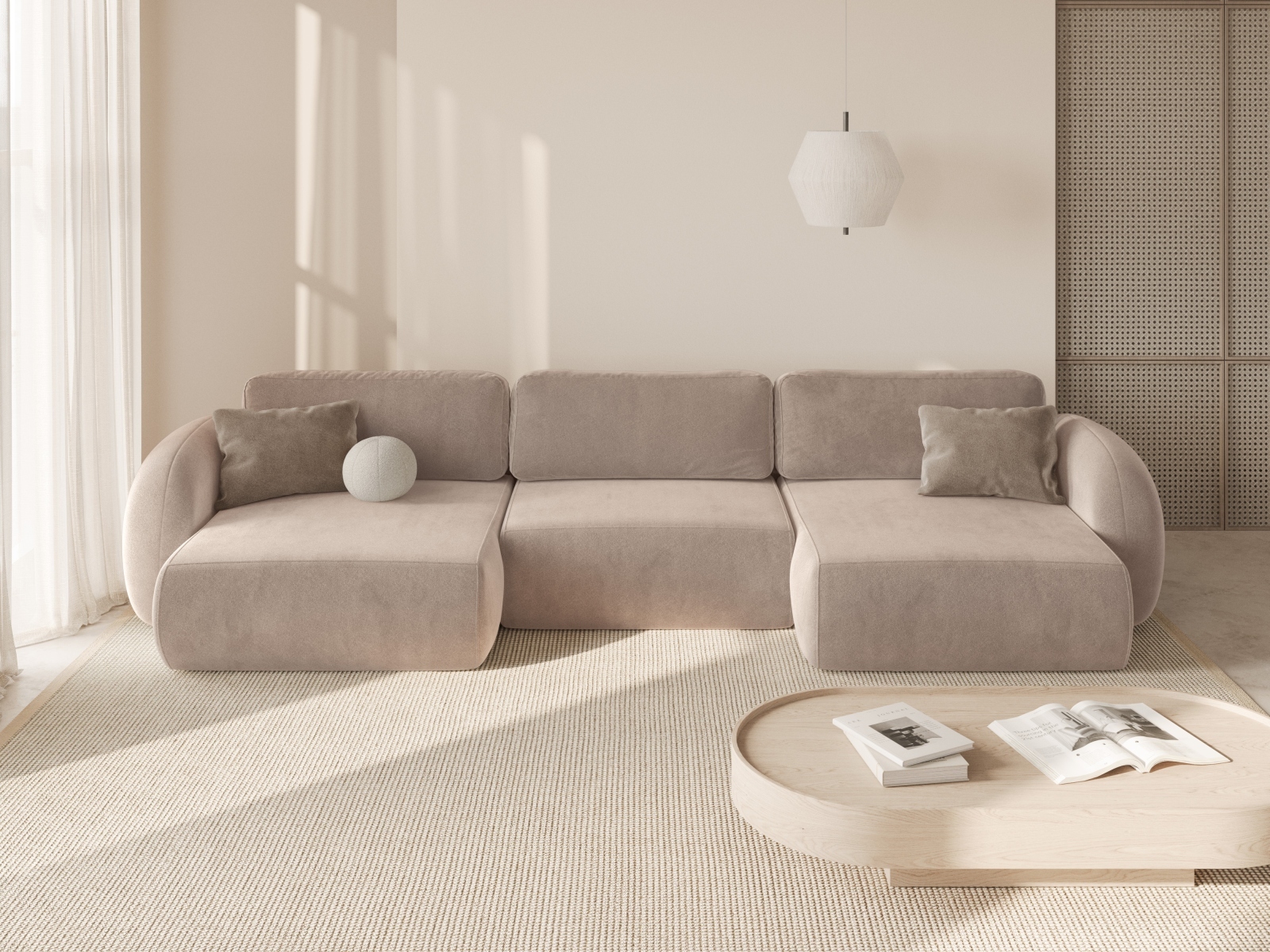 Hjørnesofa Franklin 208 (Magic Velvet 2282)