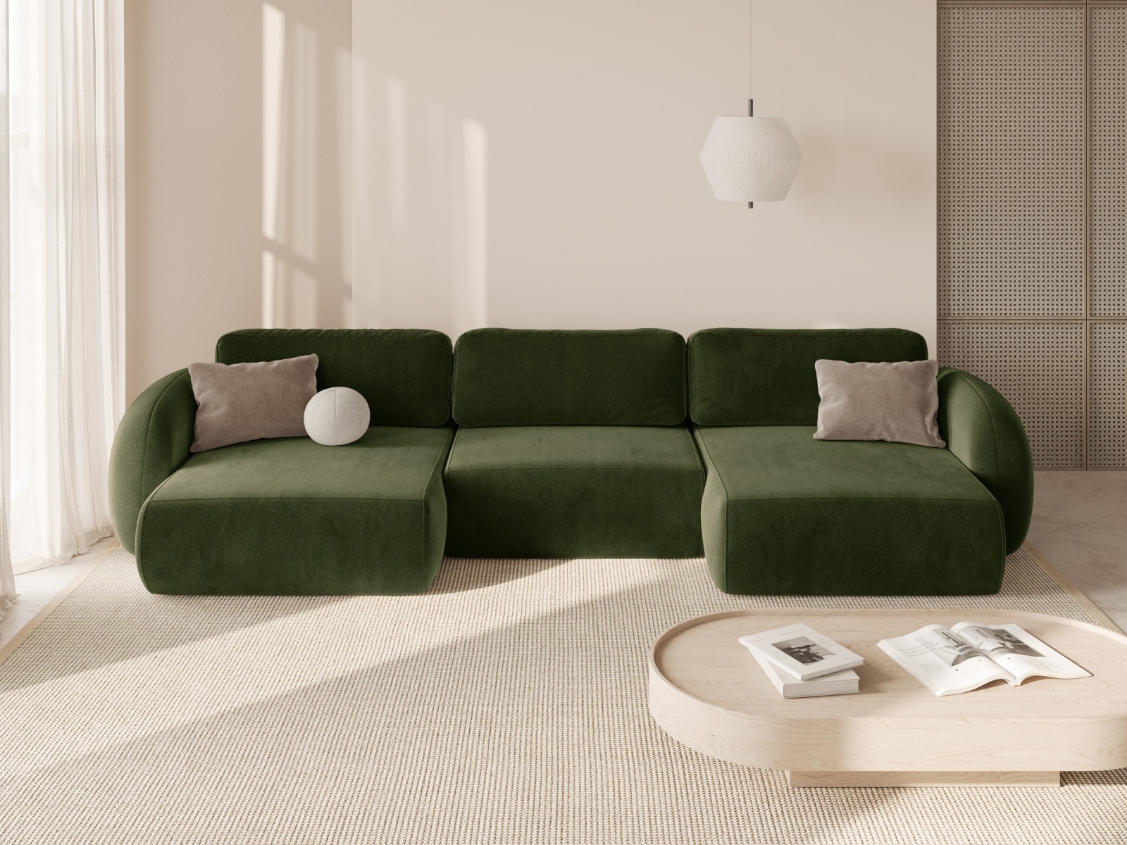 Hjørnesofa Franklin 208 (Magic Velvet 2295)
