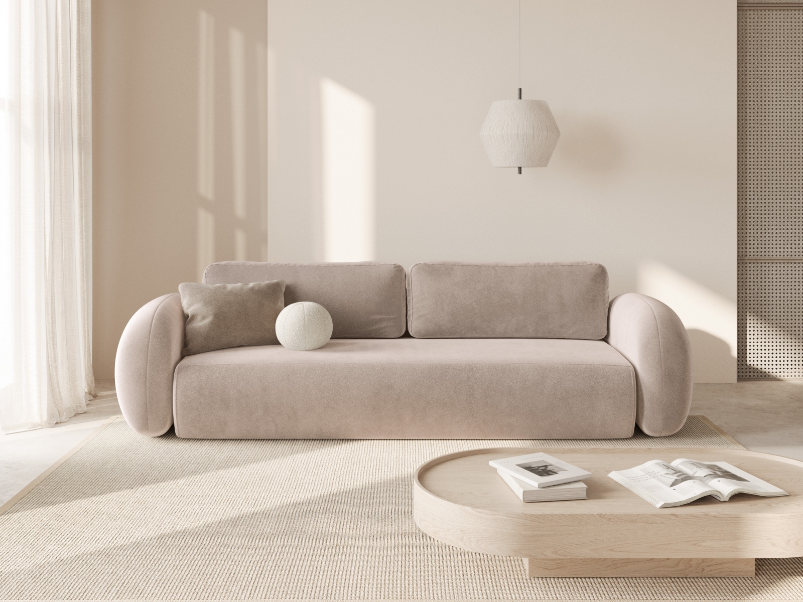 Sovesofa Franklin 206 (Magic Velvet 2282)