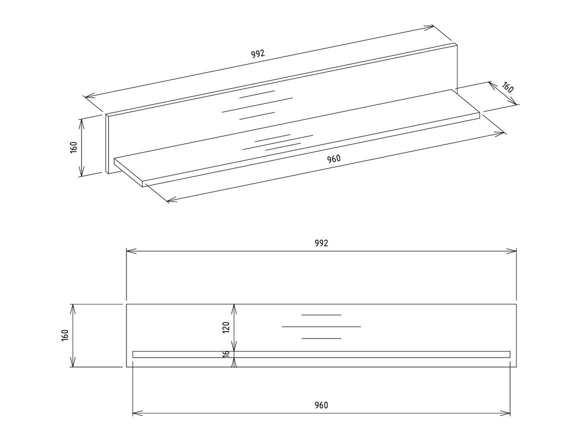 Vægreol Mandeville 335