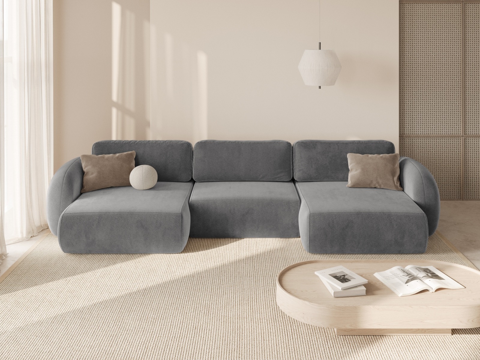Hjørnesofa Franklin 208 (Magic Velvet 2241)