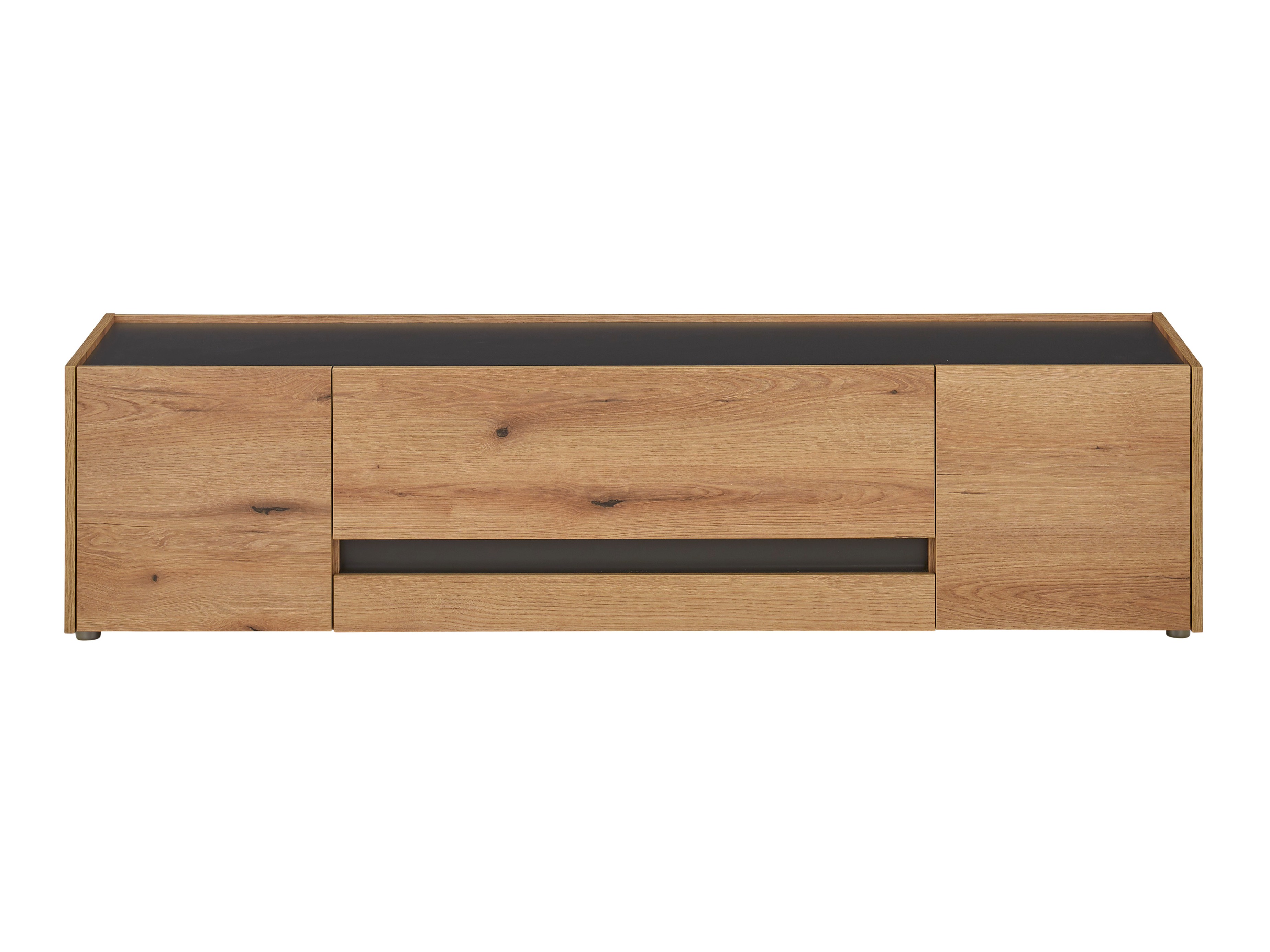 TV-bord Elbsori 115 (Egetræ + Antracit)