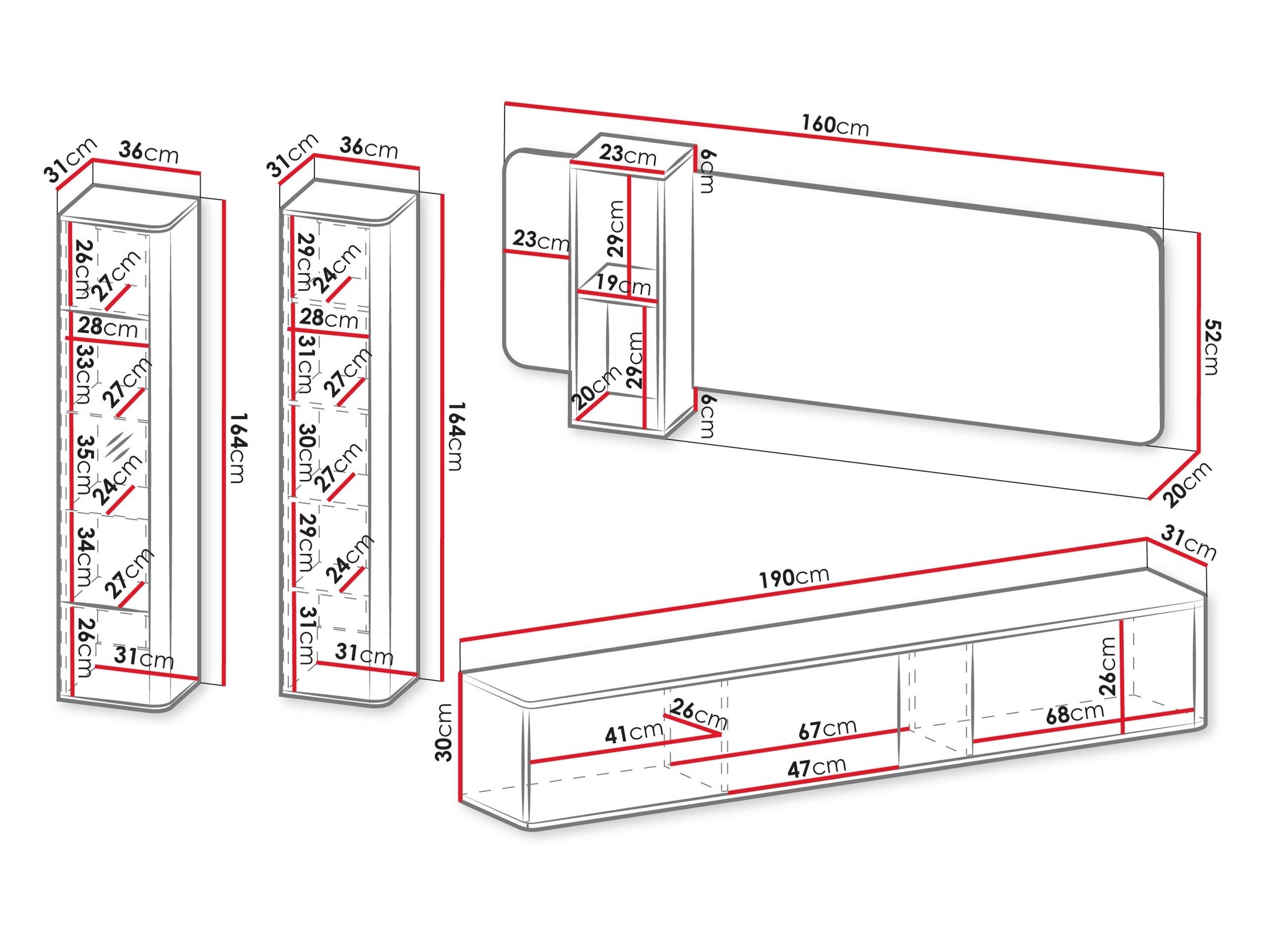 Stuemøbelsæt Dormele 105