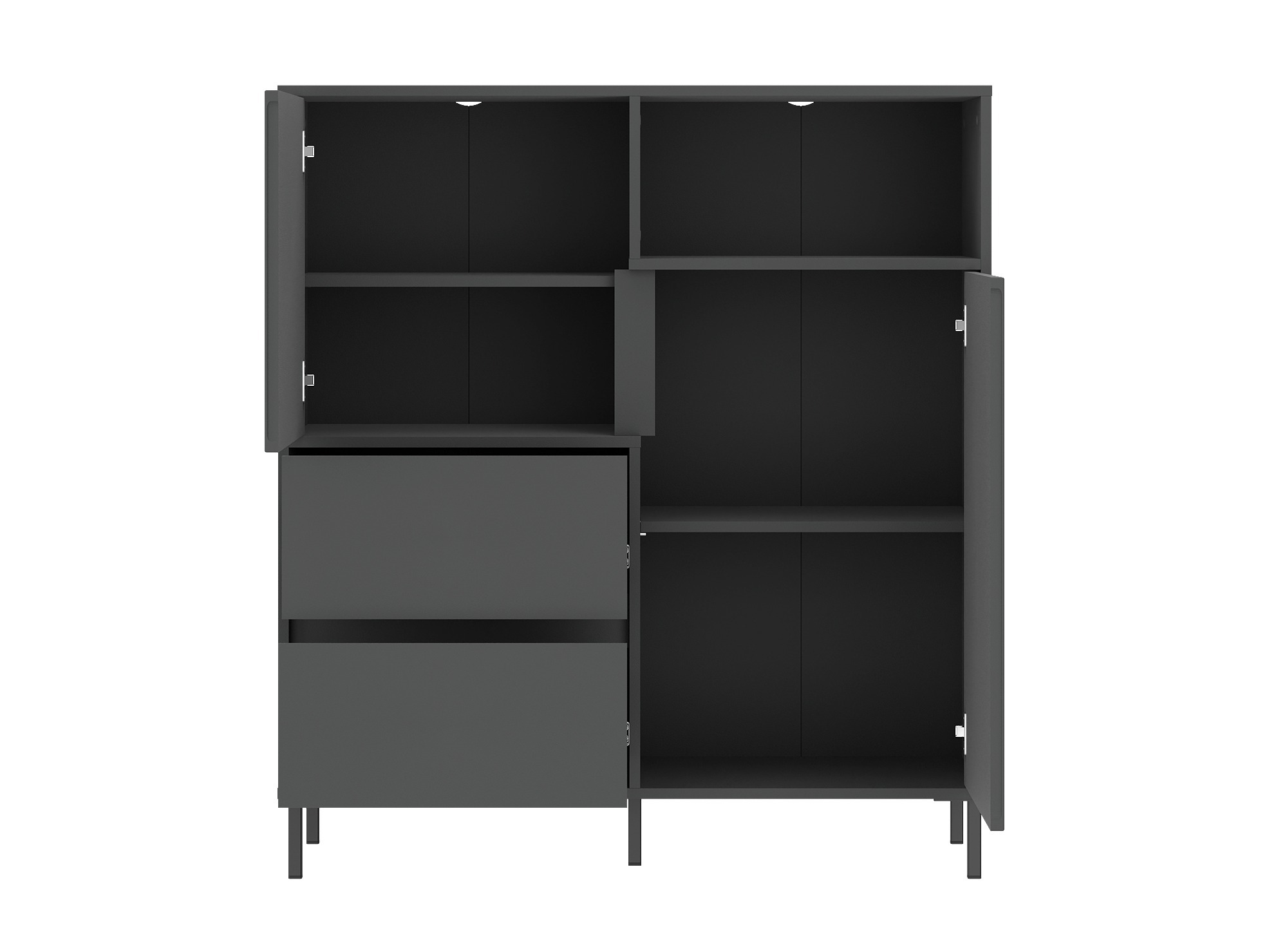 Stuemøbelsæt Ruvrevi 105 (Antracit)