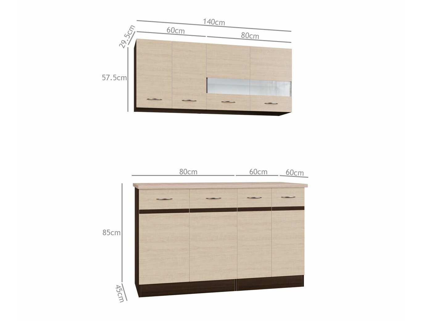 Modulkøkkensæt Eli Light 117