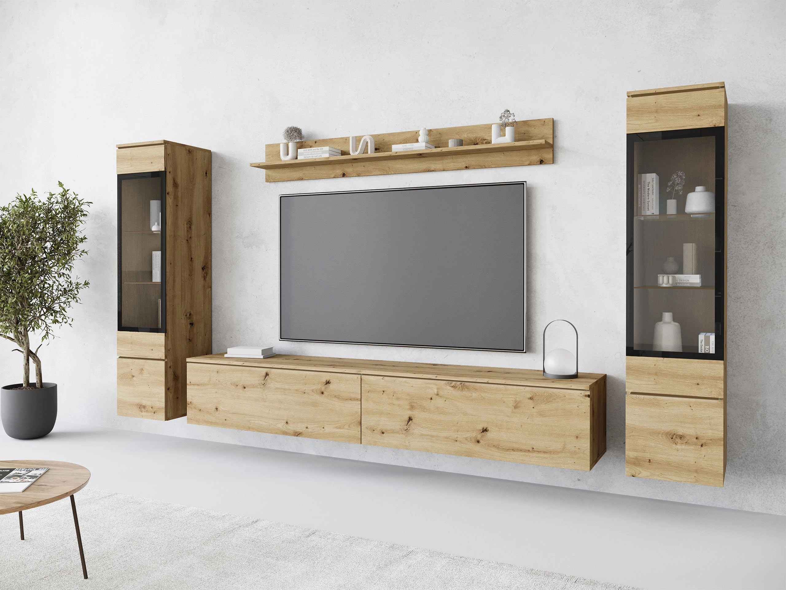 Stuemøbelsæt Mirfivo 101 (Artisan eg)