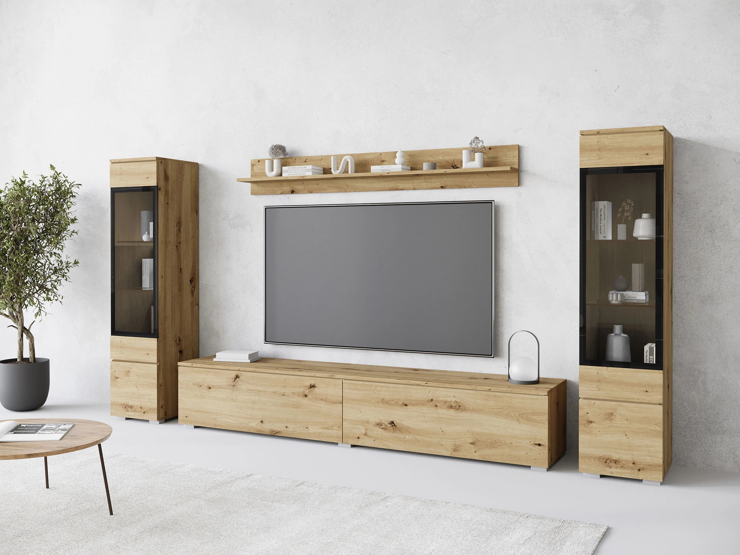 Stuemøbelsæt Mirfivo 101 (Artisan eg)