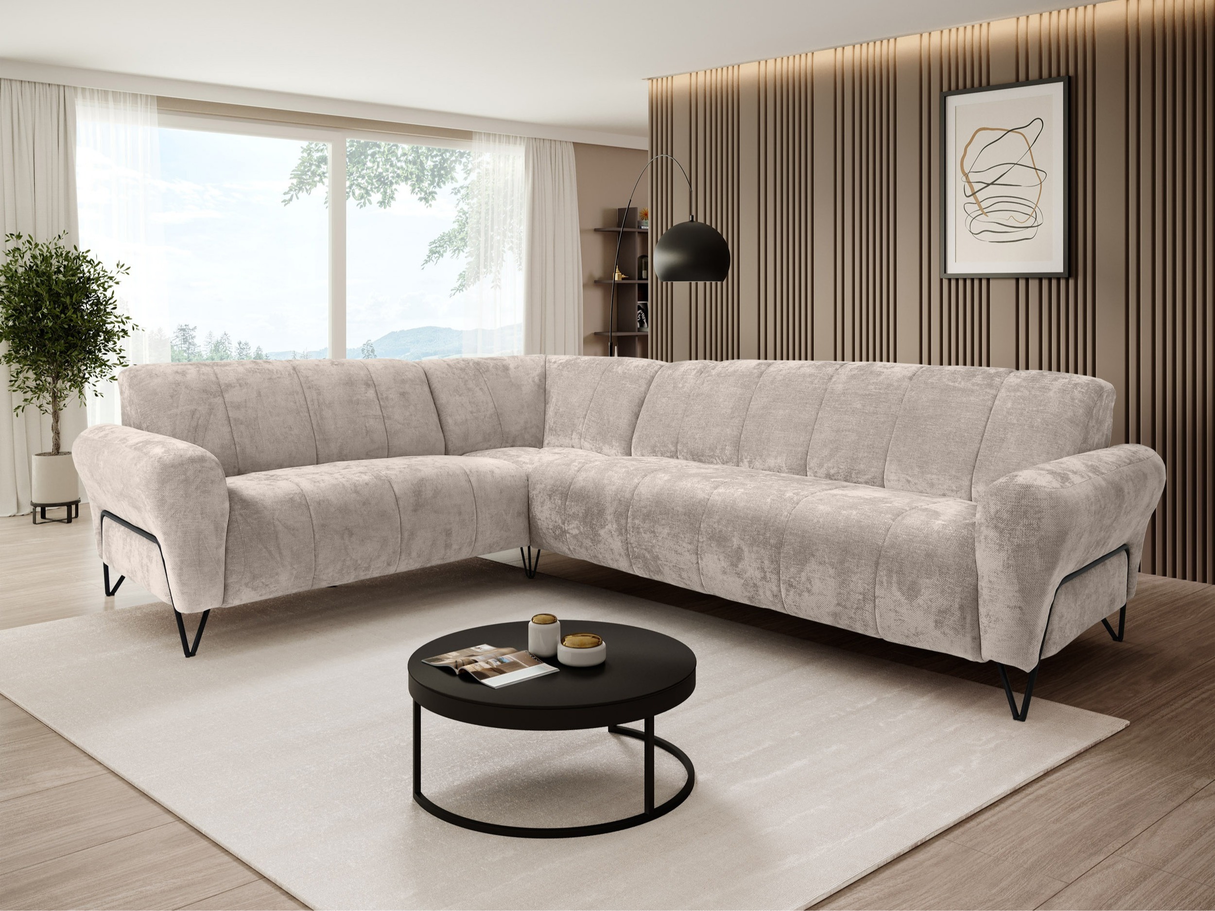 Hjørnesofa Avicava 100 (Vega 02)
