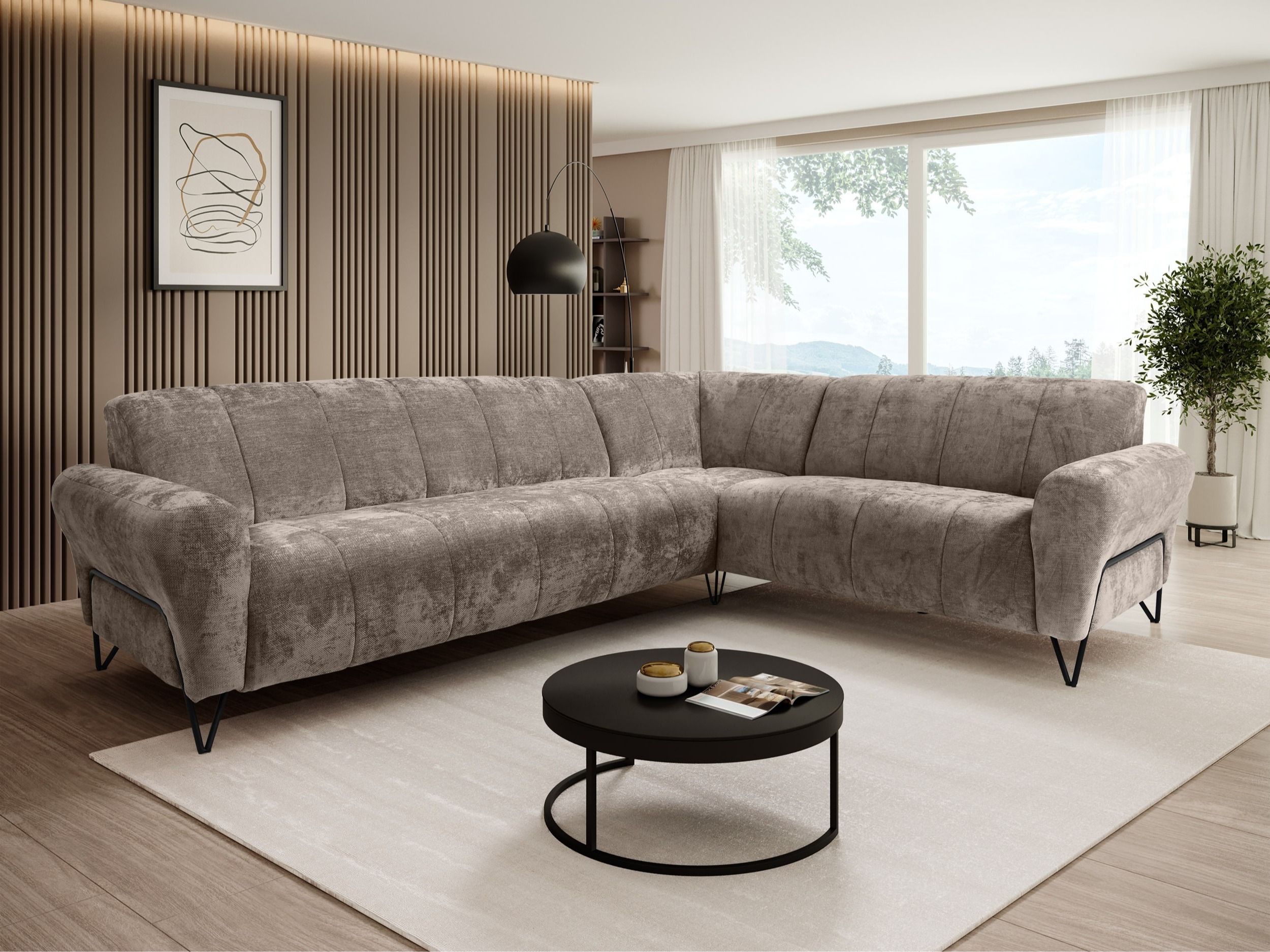 Hjørnesofa Avicava 100 (Vega 05)