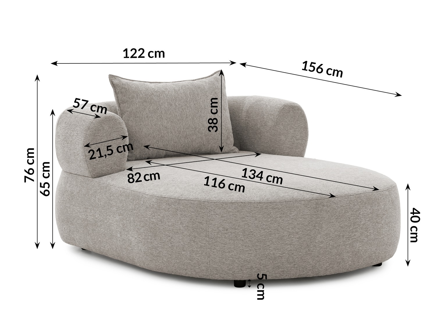 Lænestol Rocklin 102 (Toro 145)