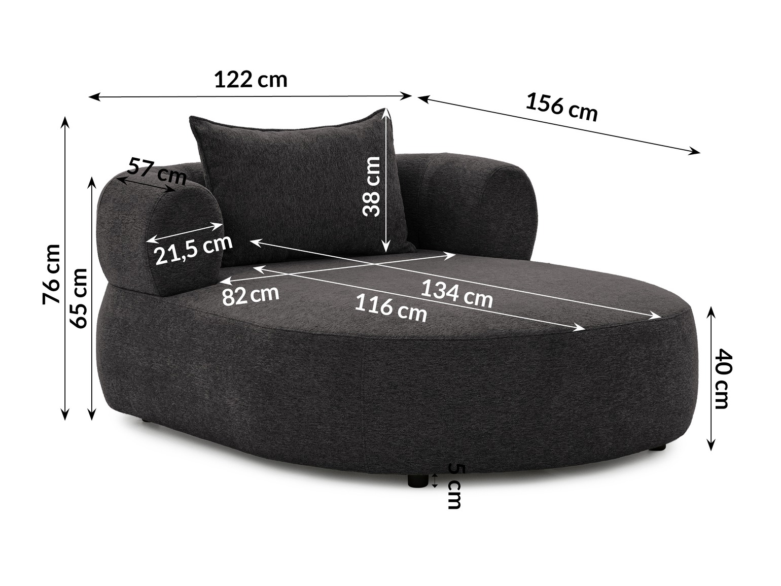 Lænestol Rocklin 102 (Toro 150)