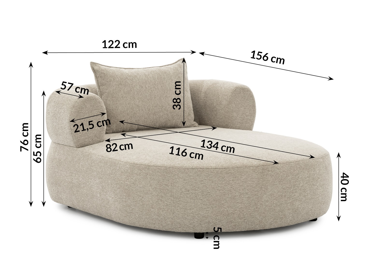 Lænestol Rocklin 102 (Toro 25)