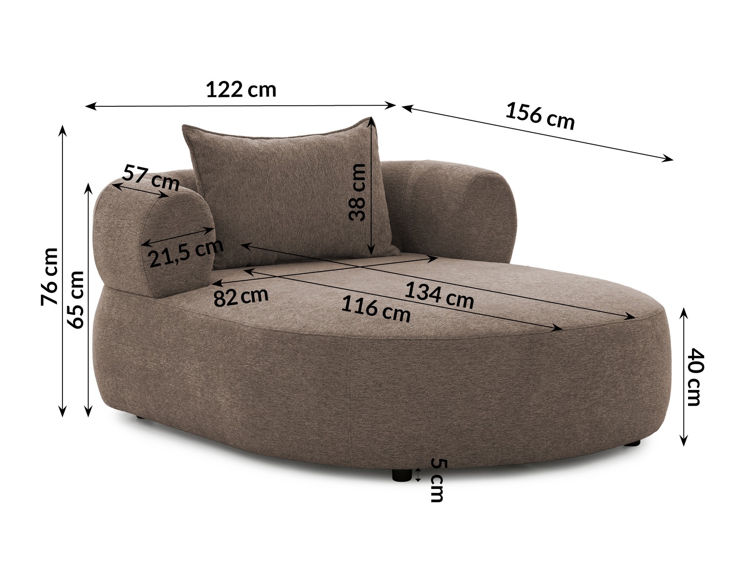 Lænestol Rocklin 102 (Toro 45)