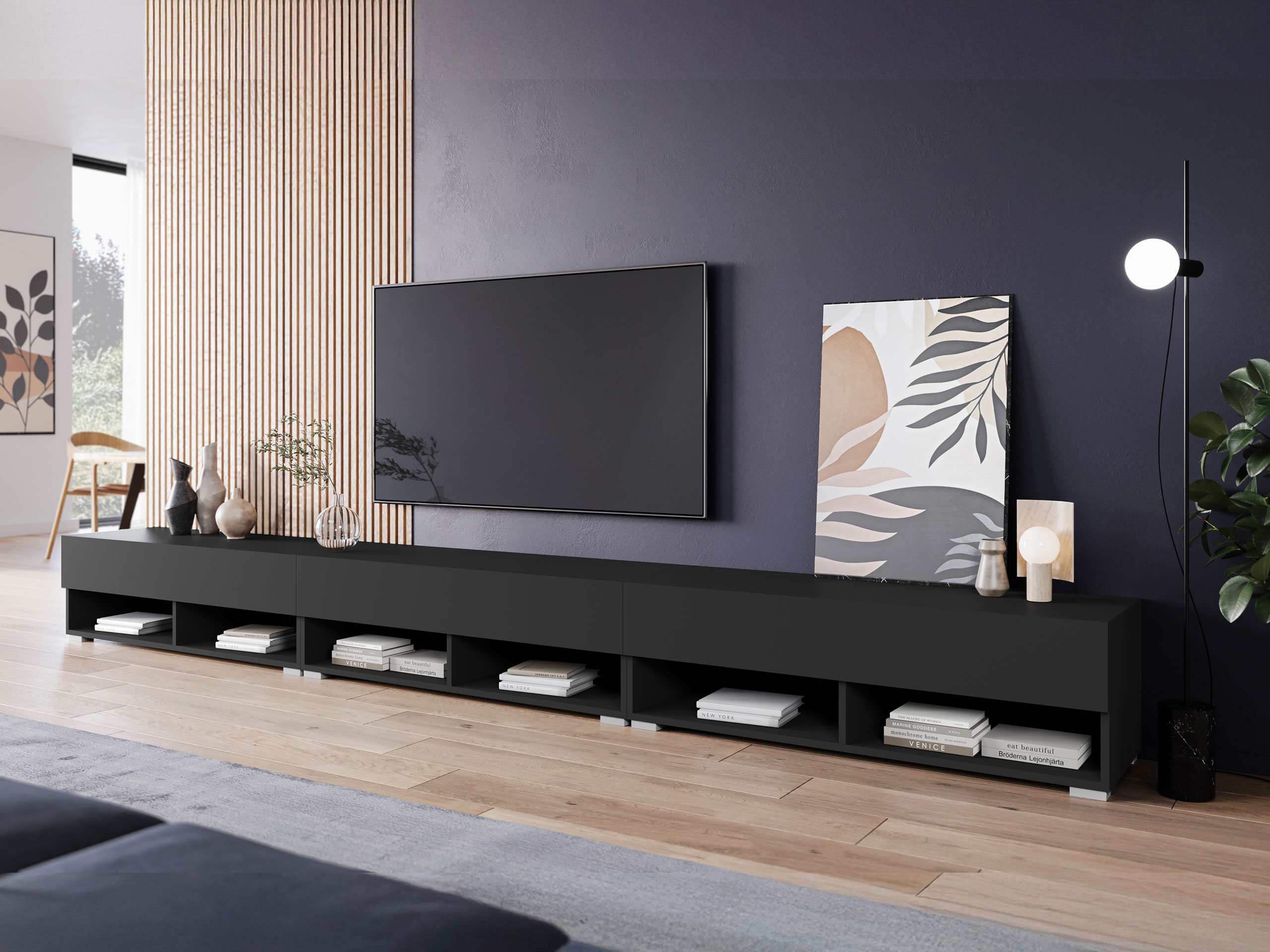 TV-bord Sarasota 144 (Grafit)