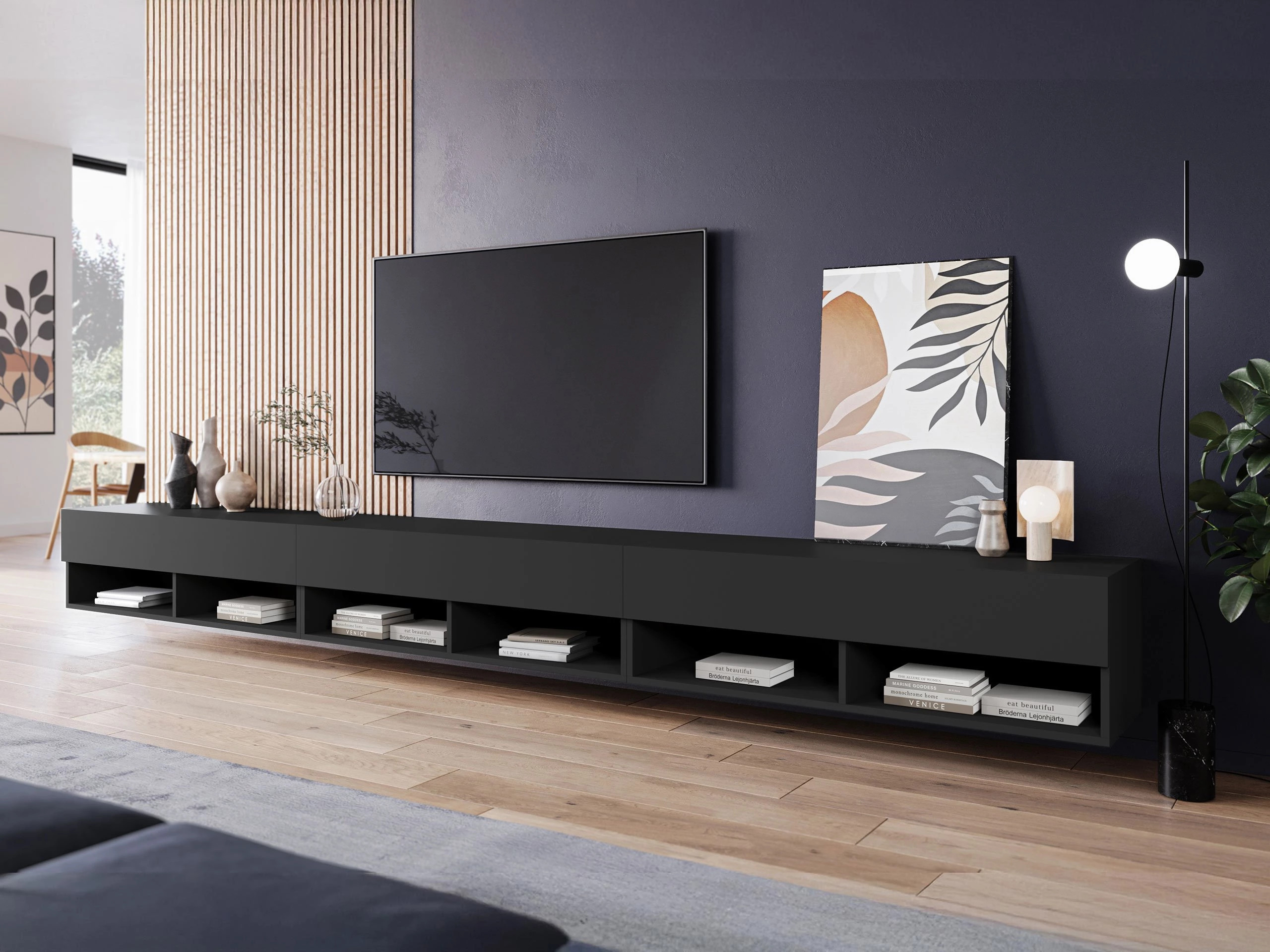 TV-bord Sarasota 144 (Grafit)