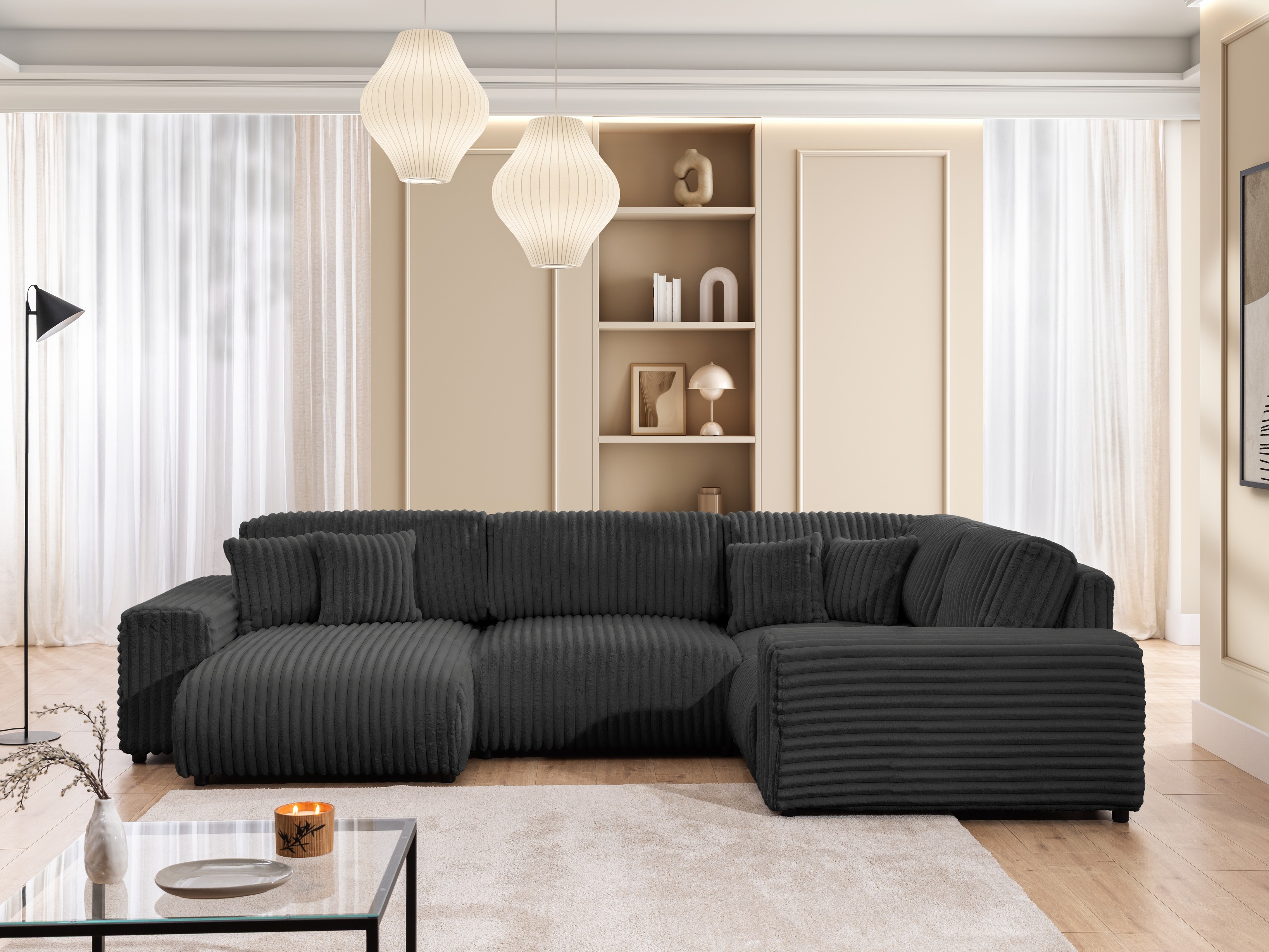 Hjørnesofa Circoru 104 (Vito 18)