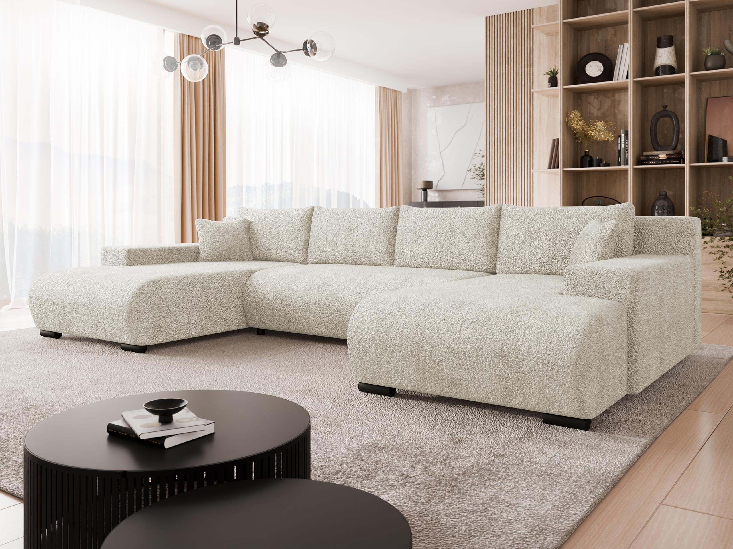 Hjørnesofa Comfivo Equus (Coral 65)