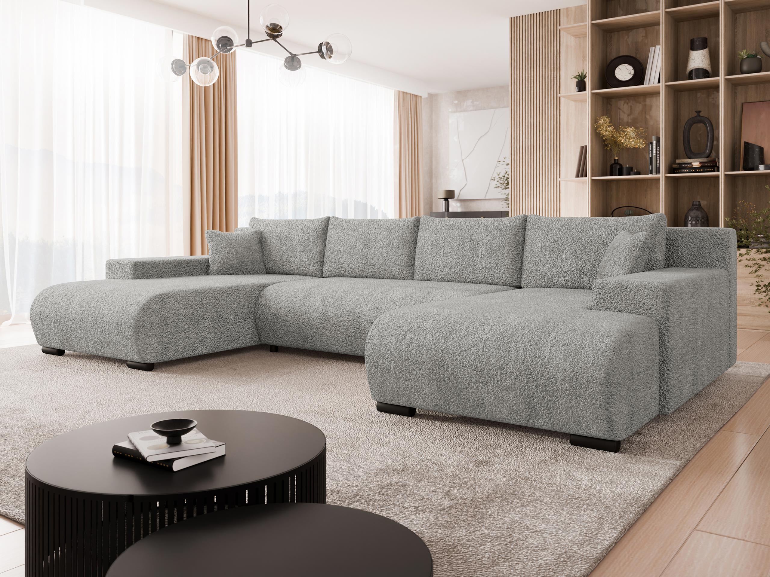Hjørnesofa Comfivo Equus (Coral 75)