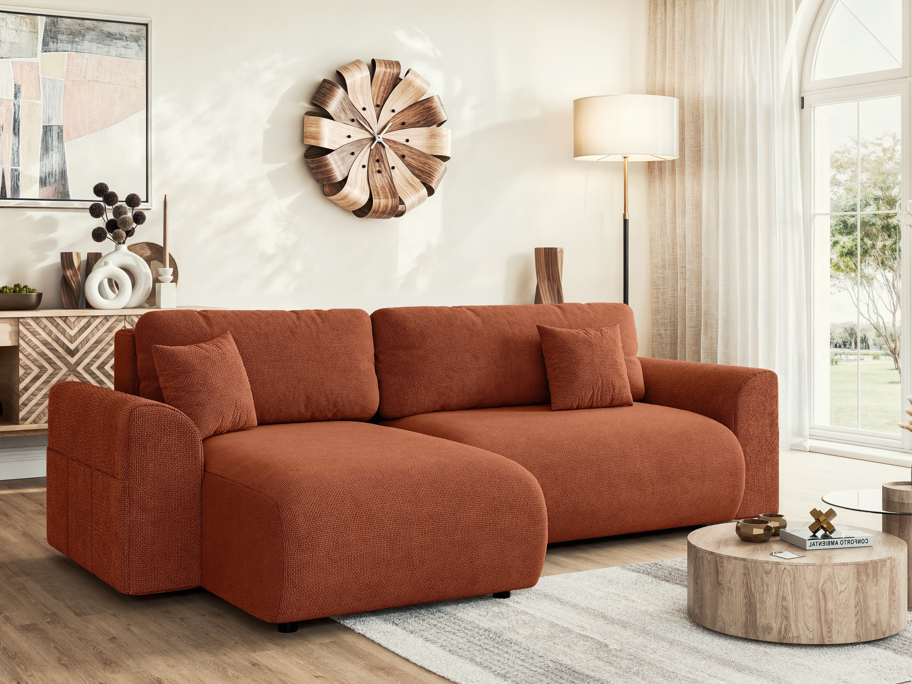 Hjørnesofa Rocklin 104 (Flow 09)