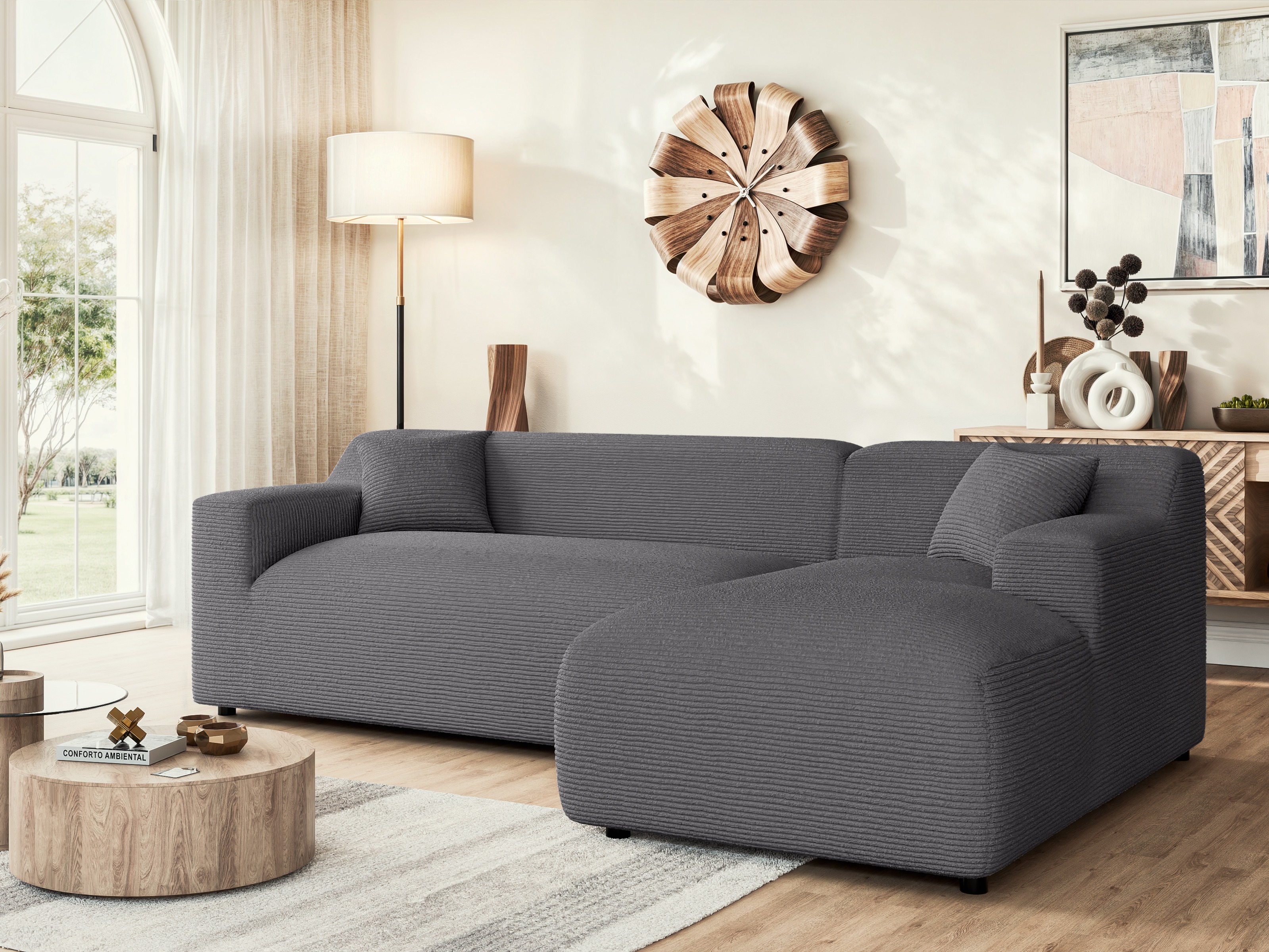 Hjørnesofa Rocklin 105 (Lincoln 90)
