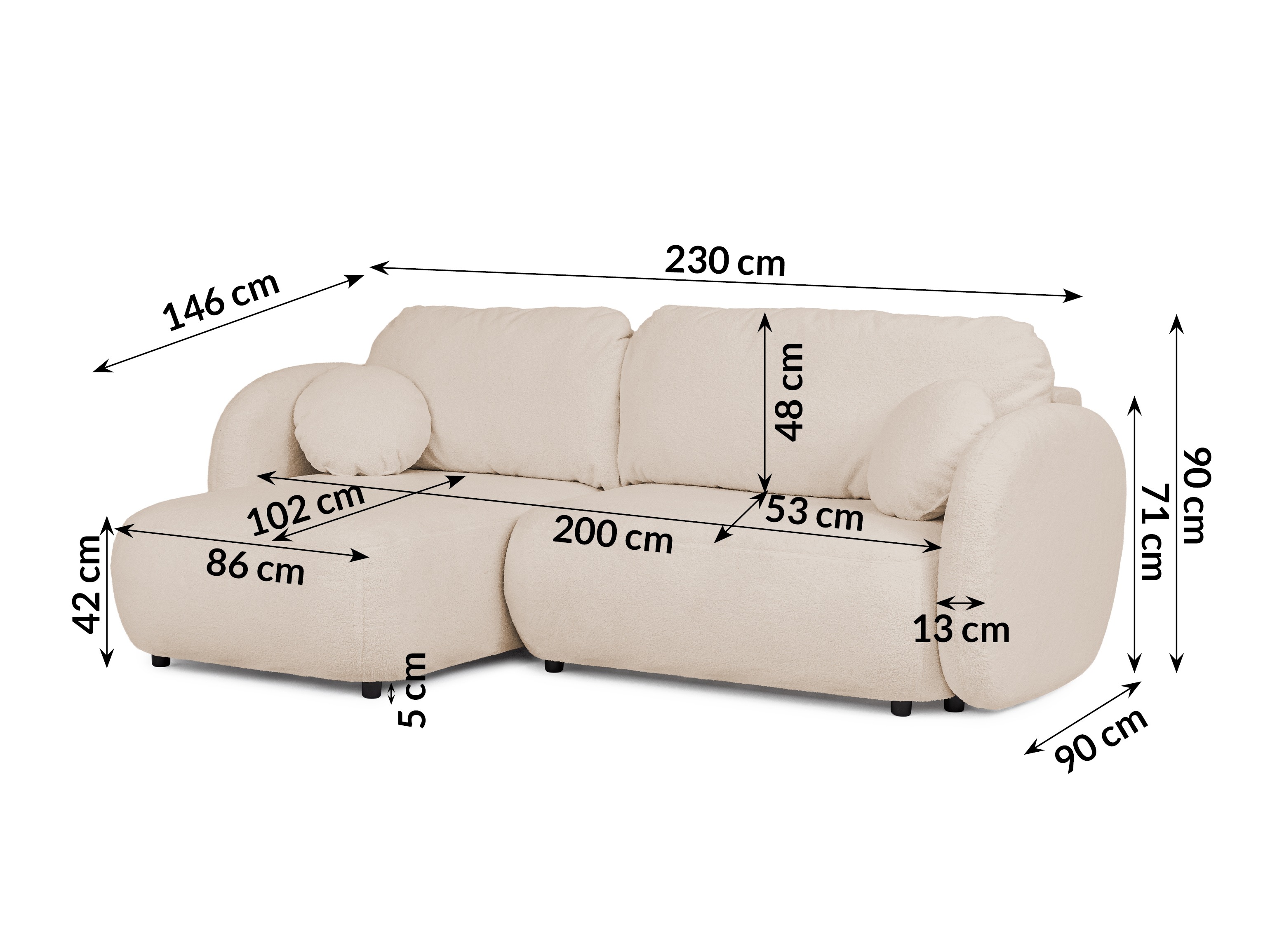 Hjørnesofa Rocklin 106 (Quelle 03)