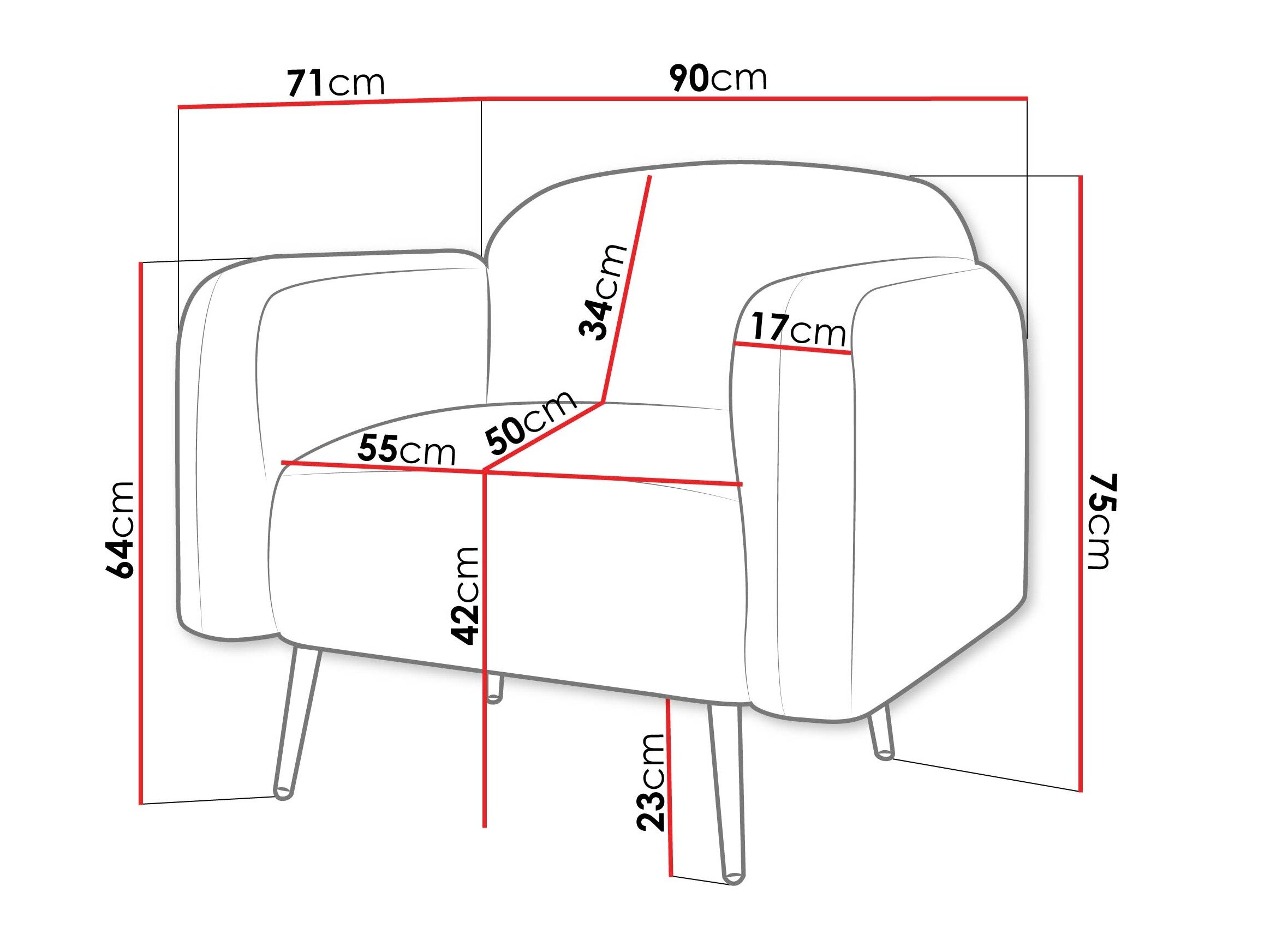 Lænestol Comfivo 486 (Uttario Velvet 2970)