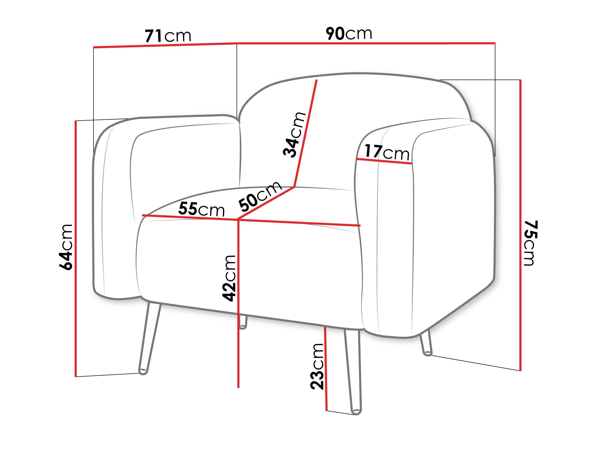 Lænestol Comfivo 486 (Uttario Velvet 2978)