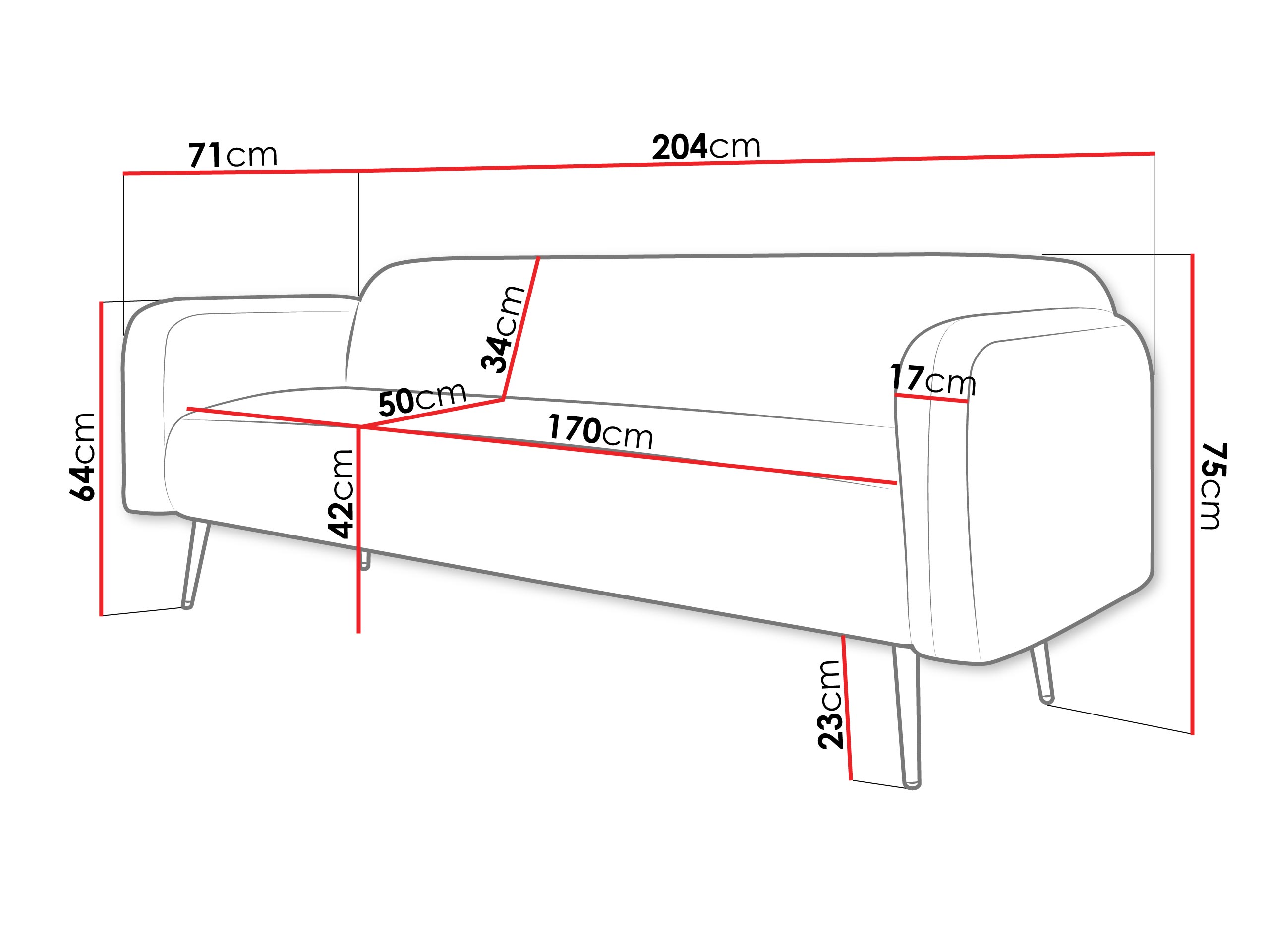 Sofa Comfivo Beatitudo III (Uttario Velvet 2978)