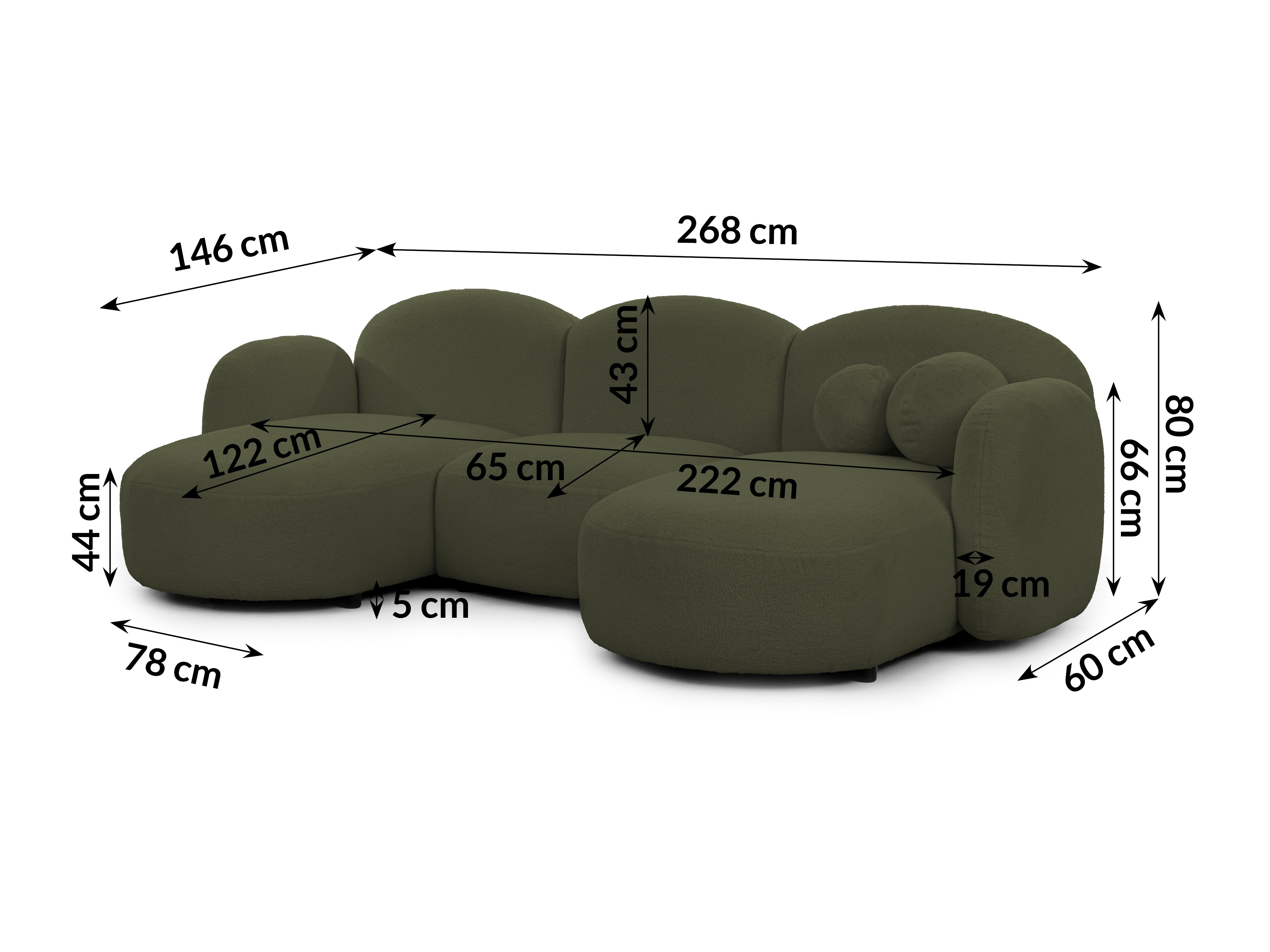 Hjørnesofa Rocklin 109 (Quelle 37)