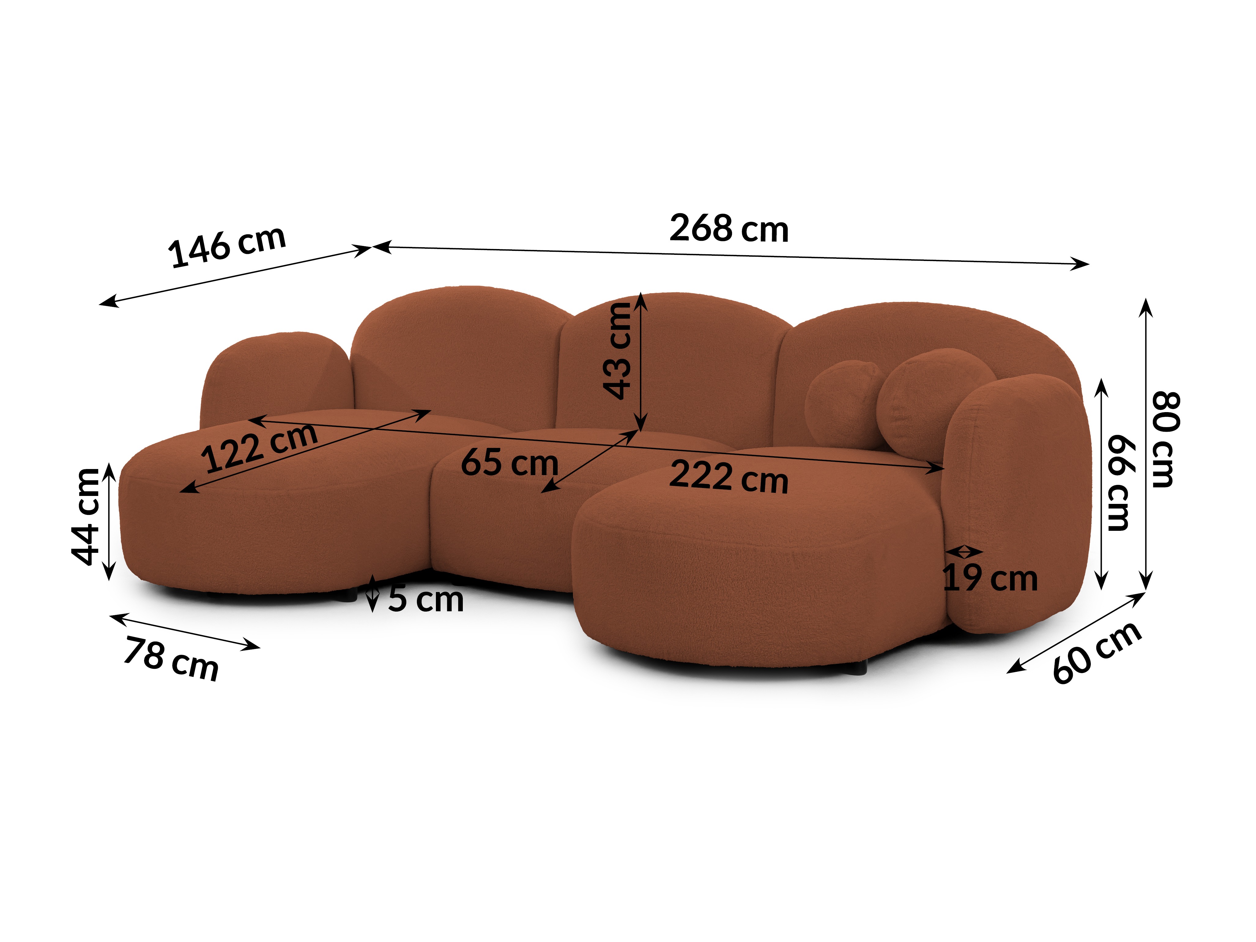Hjørnesofa Rocklin 109 (Quelle 54)