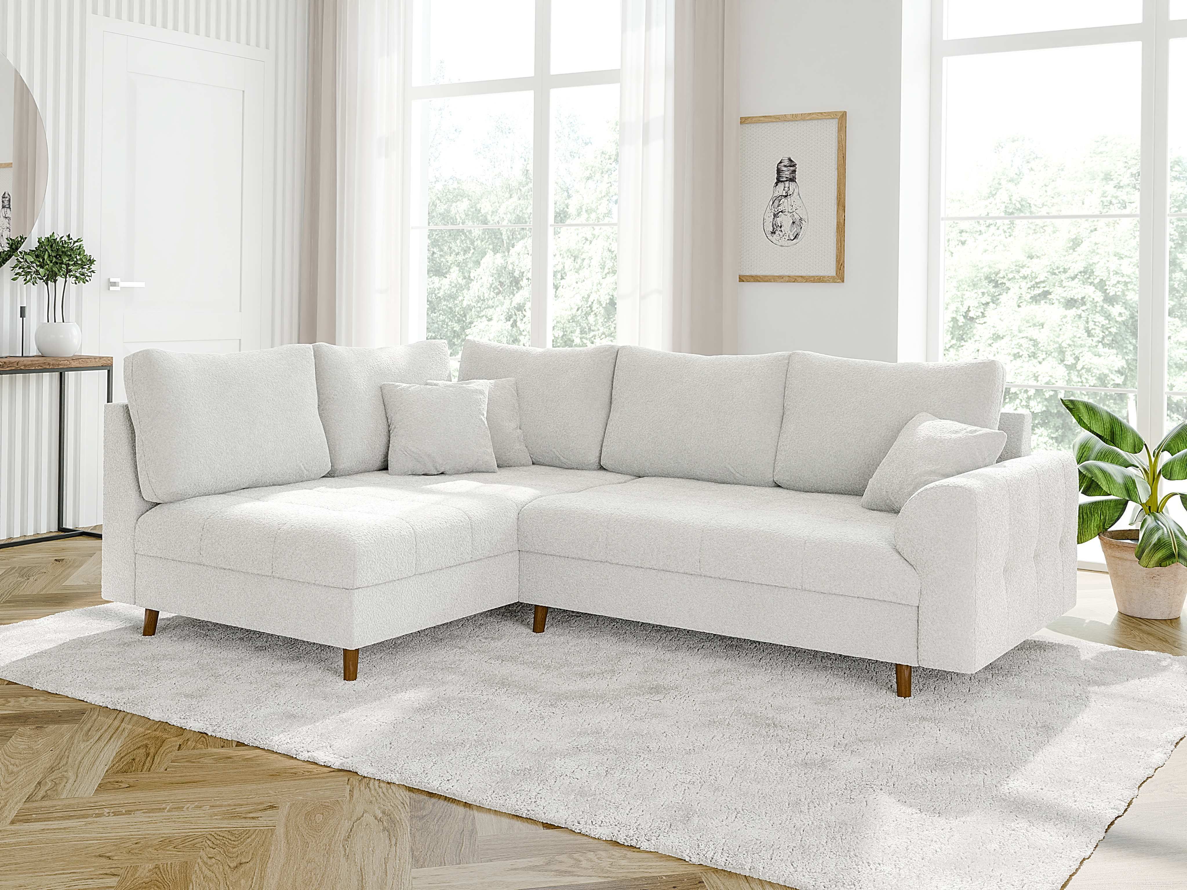 Hjørnesofa Elbmori 100 (Coral 70)
