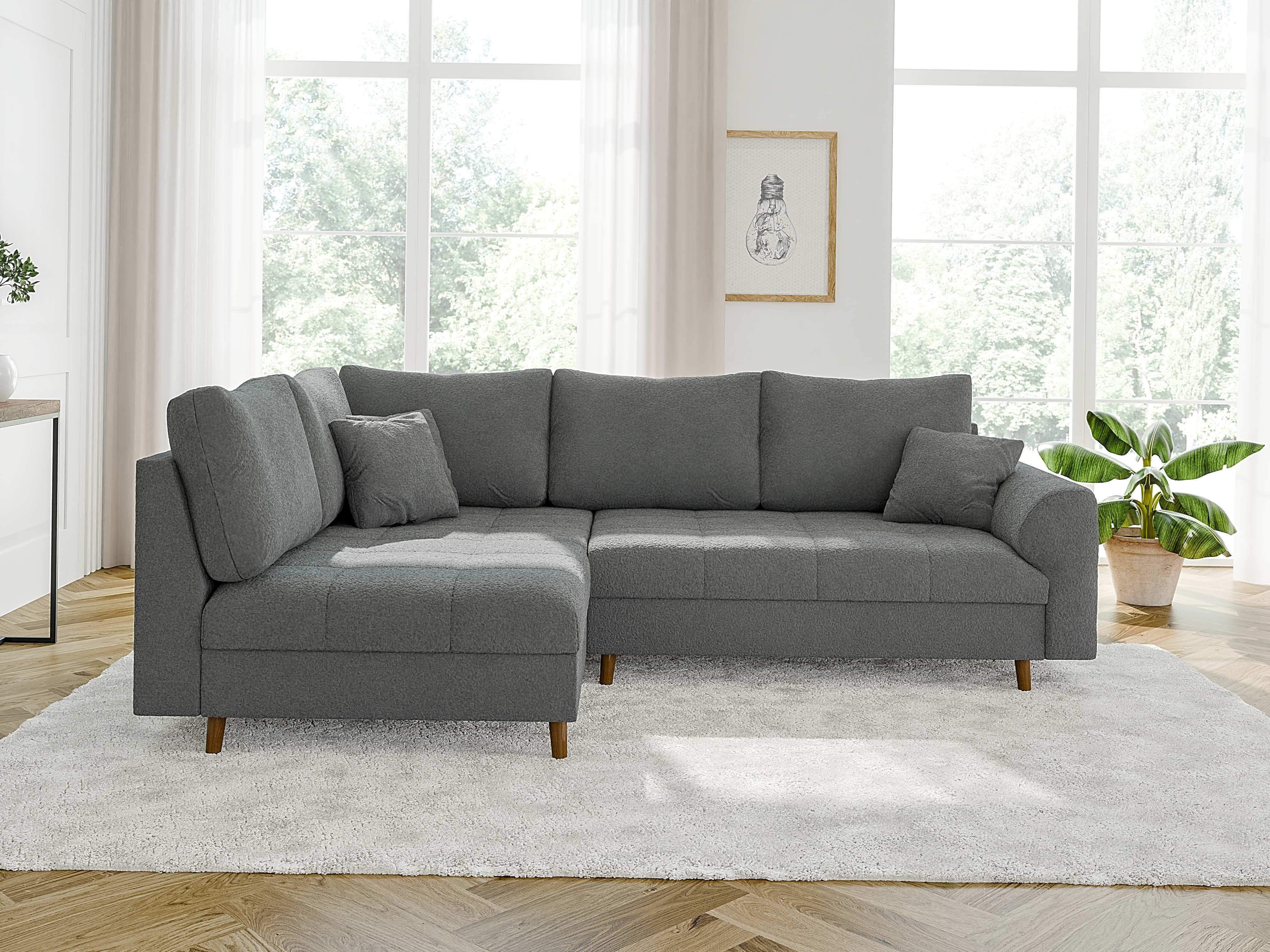 Hjørnesofa Elbmori 100 (Coral 75)