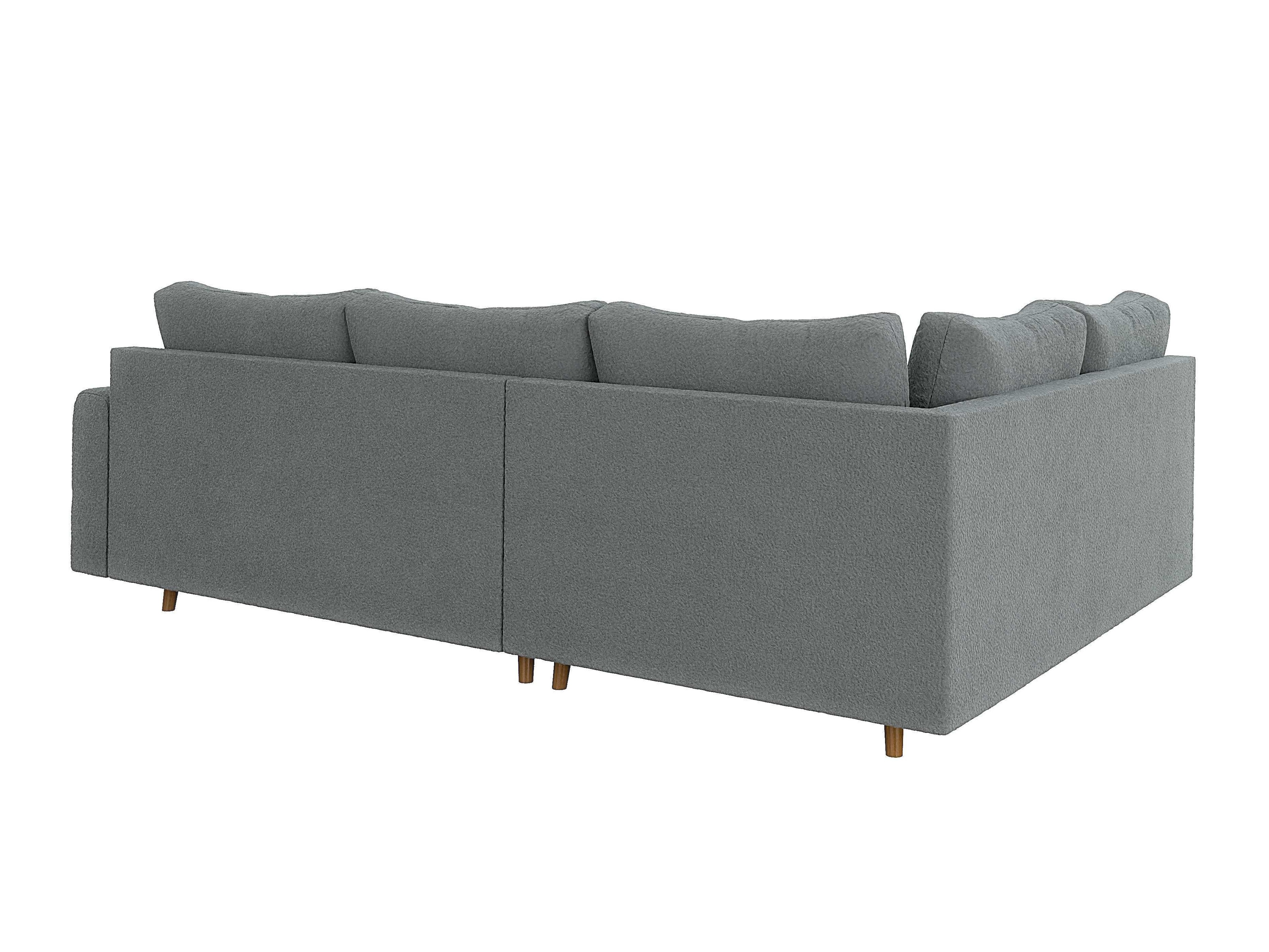Hjørnesofa Elbmori 100 (Coral 75)