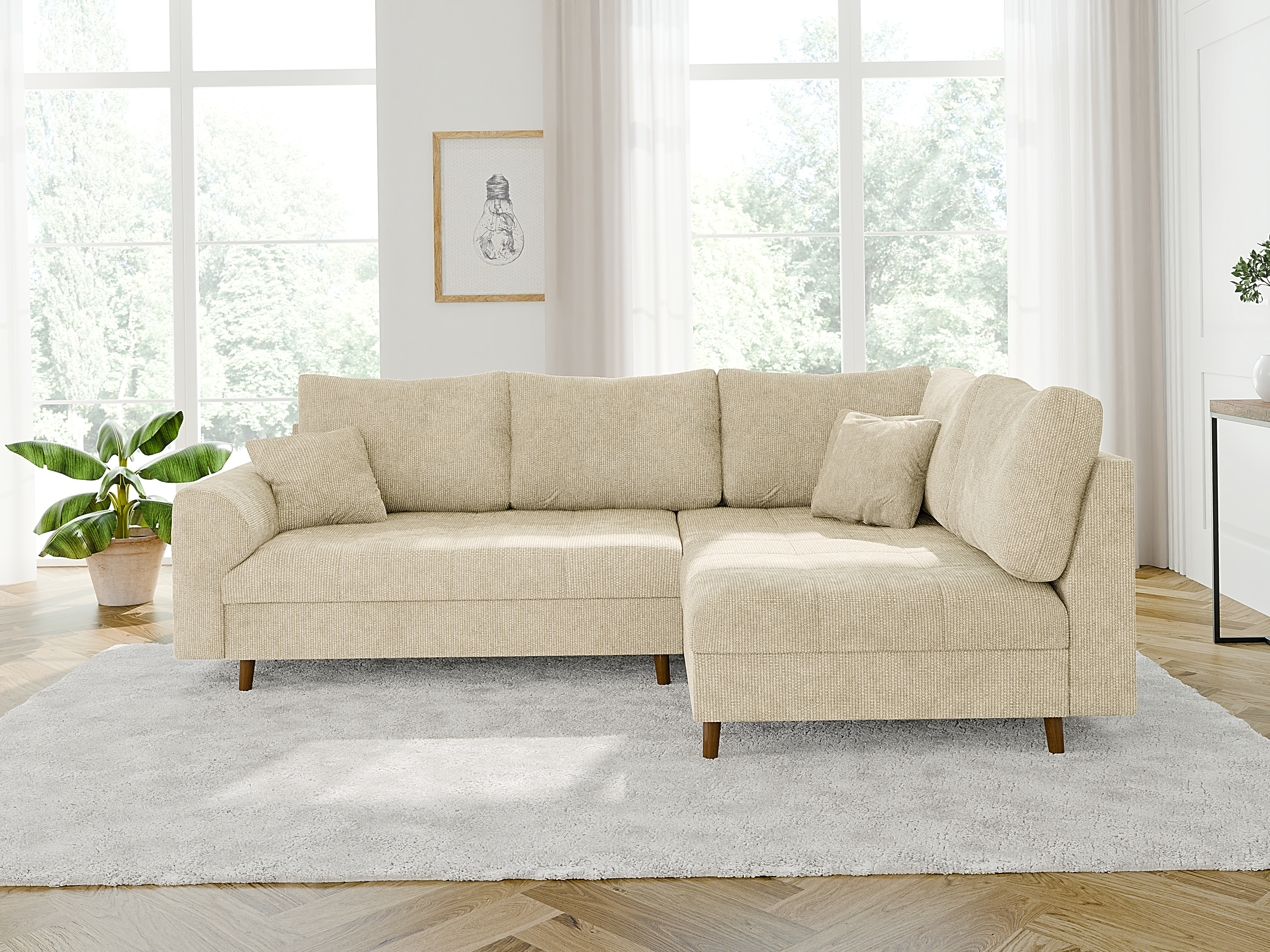 Hjørnesofa Elbmori 100 (Flow 05)