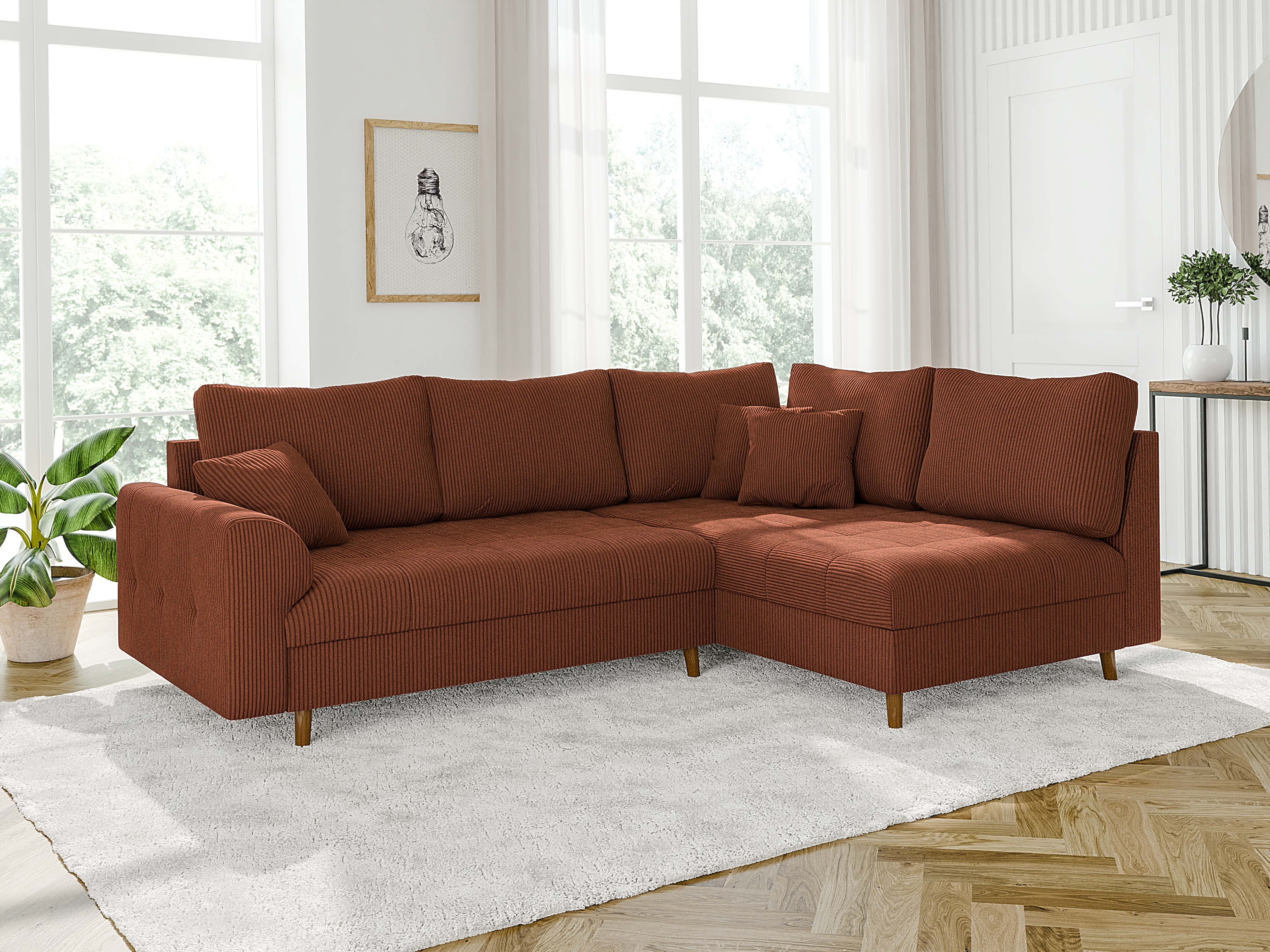 Hjørnesofa Elbmori 100 (Lincoln 57)
