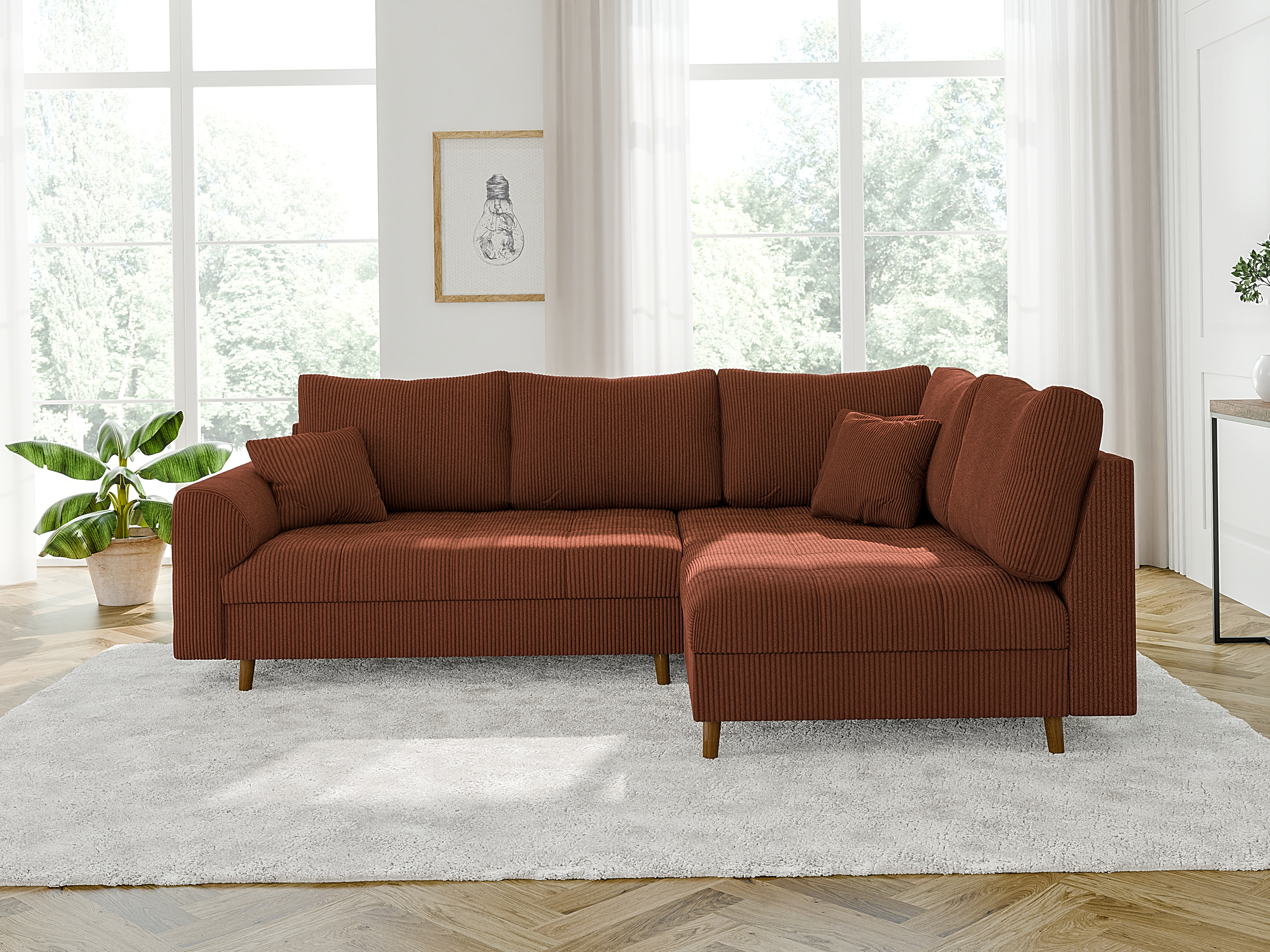 Hjørnesofa Elbmori 100 (Lincoln 57)